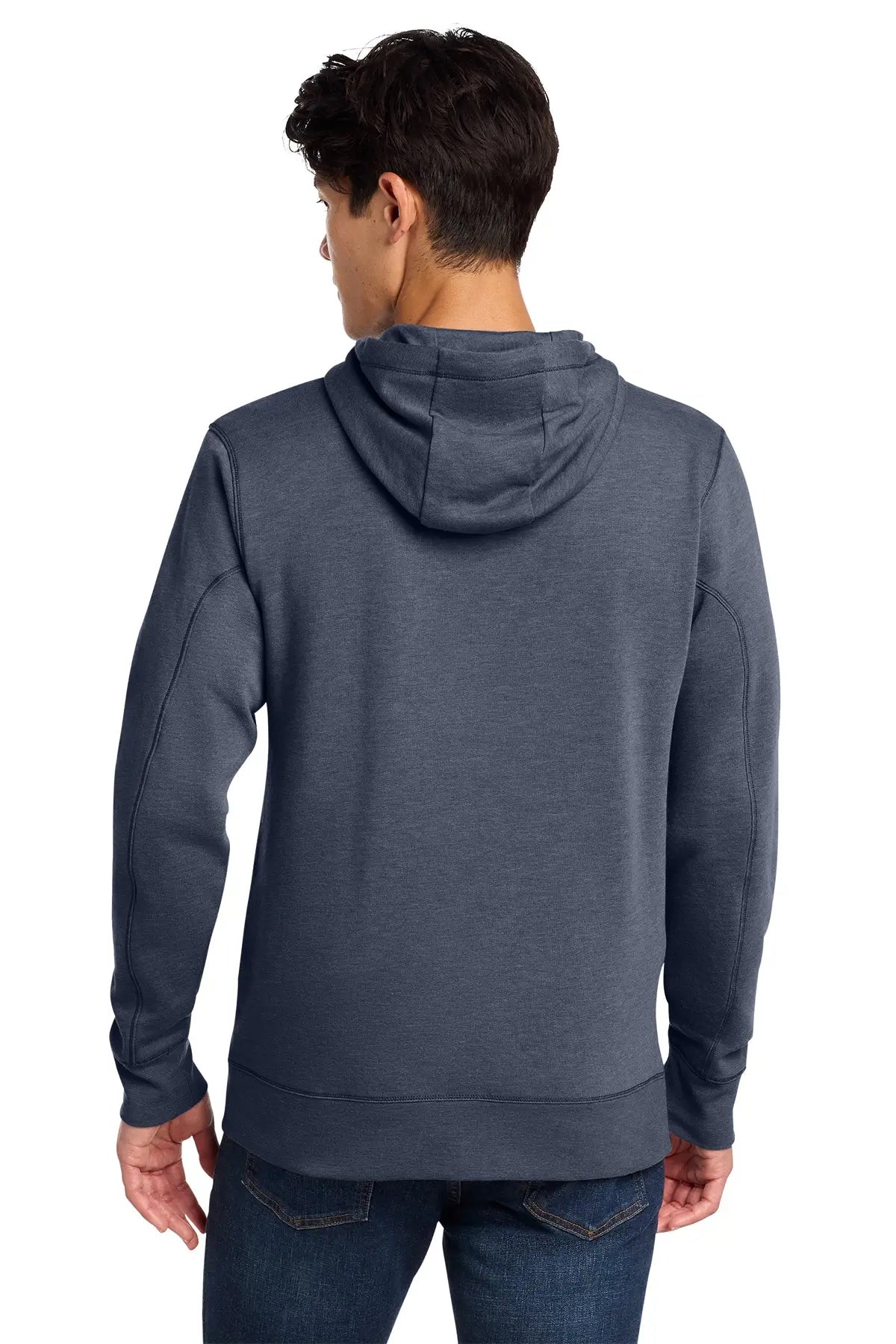 New Era® Tri-Blend Fleece Full-Zip Hoodie #NEA511