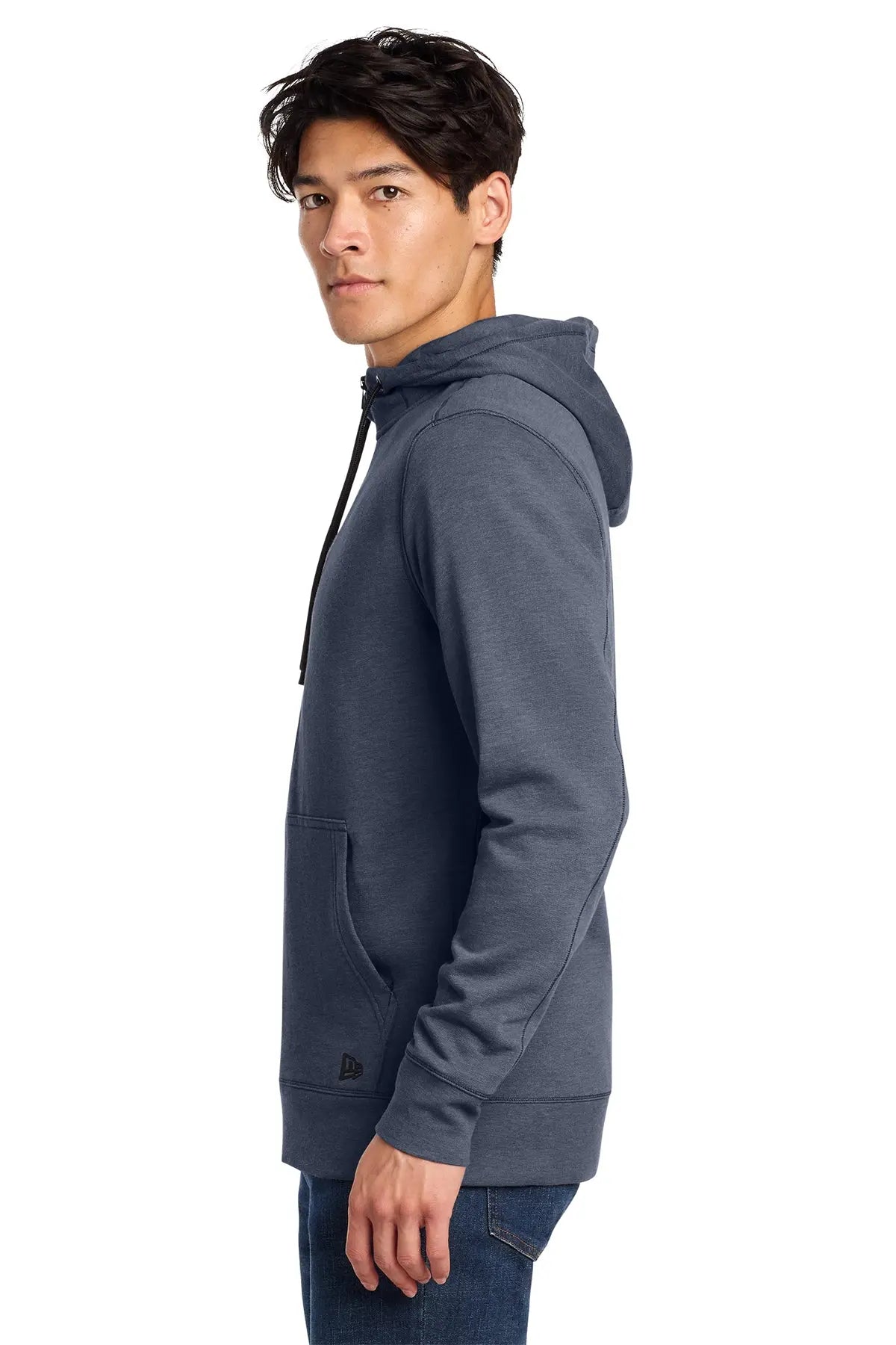 New Era® Tri-Blend Fleece Full-Zip Hoodie #NEA511