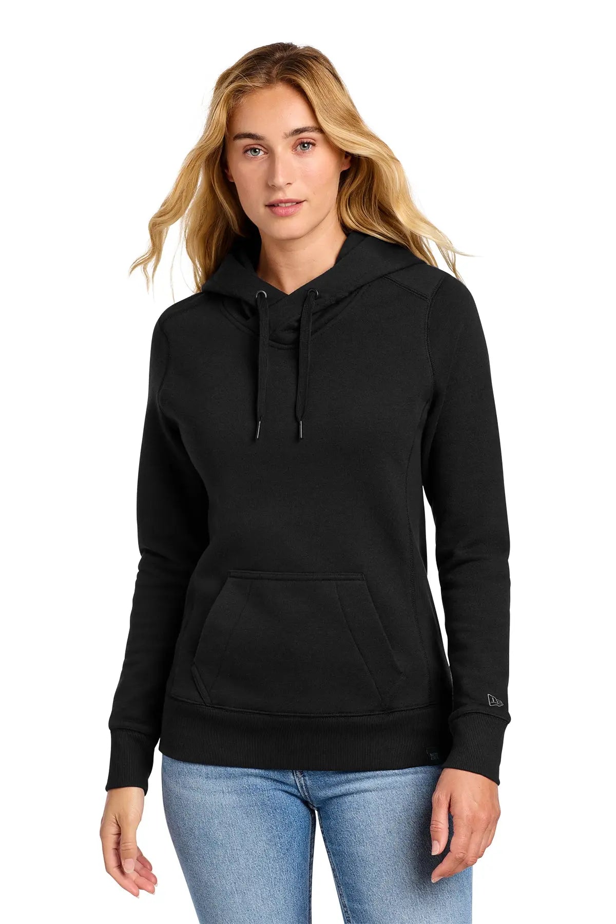 New Era® Women's French Terry Pullover Hoodie #LNEA500