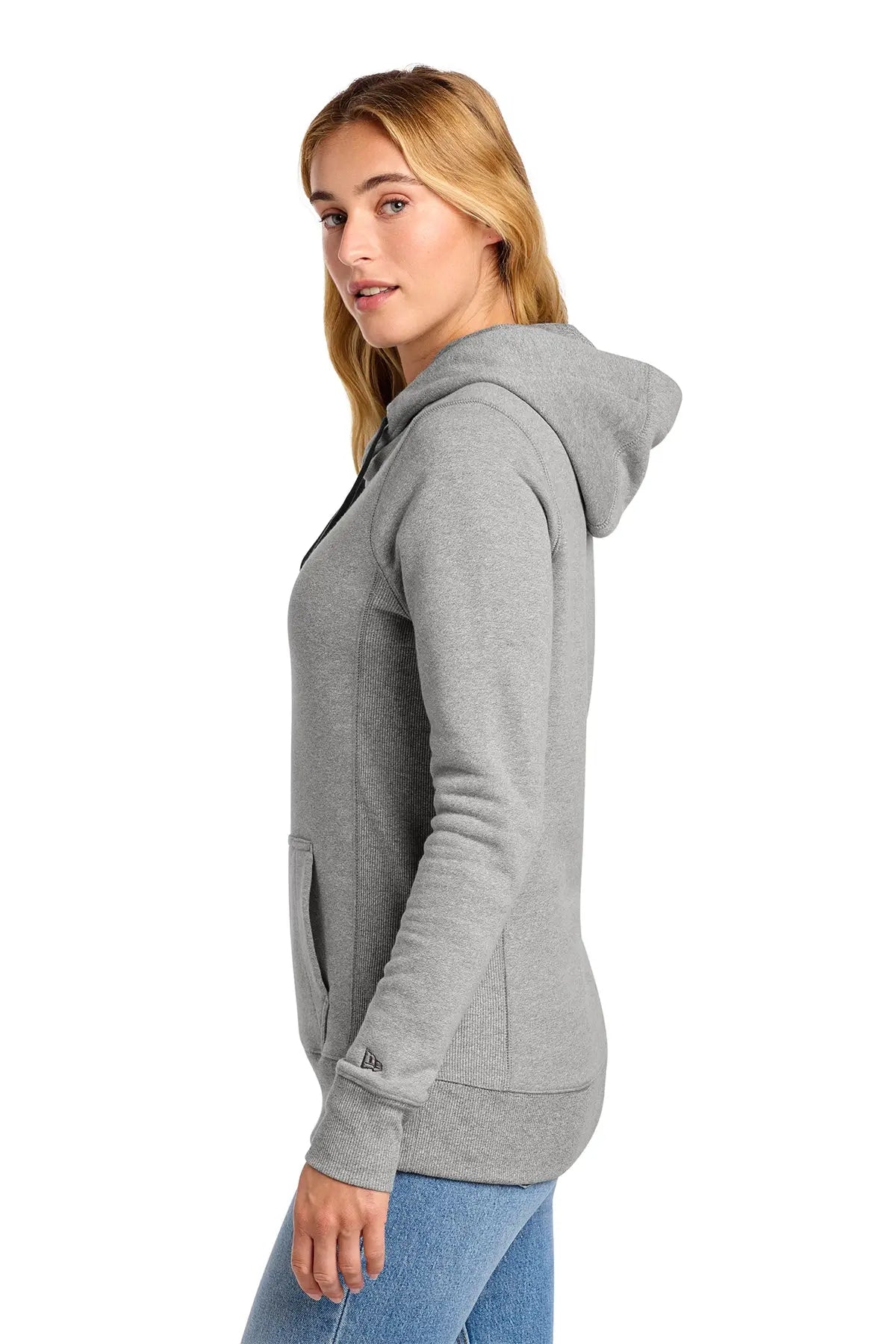 New Era® Women's French Terry Pullover Hoodie #LNEA500
