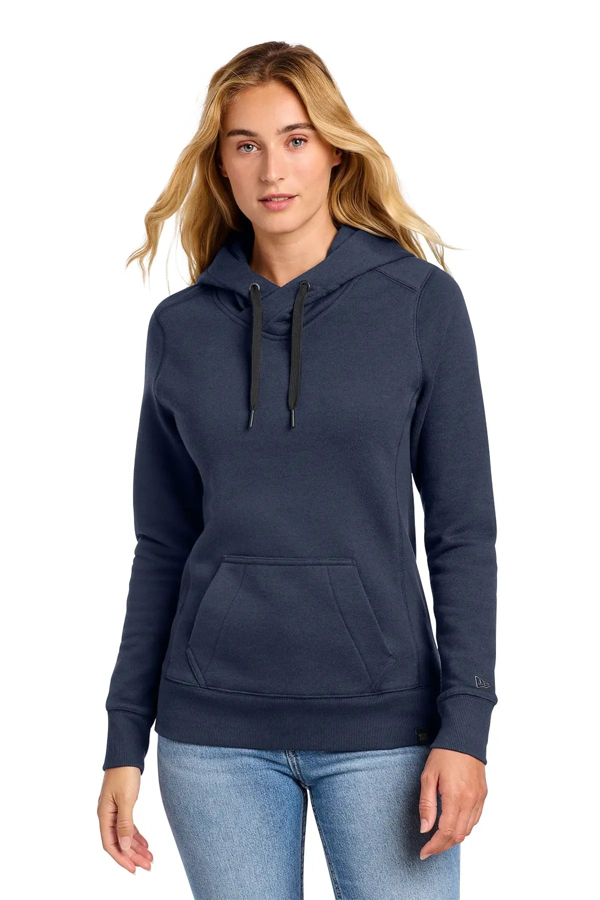 New Era® Women's French Terry Pullover Hoodie #LNEA500
