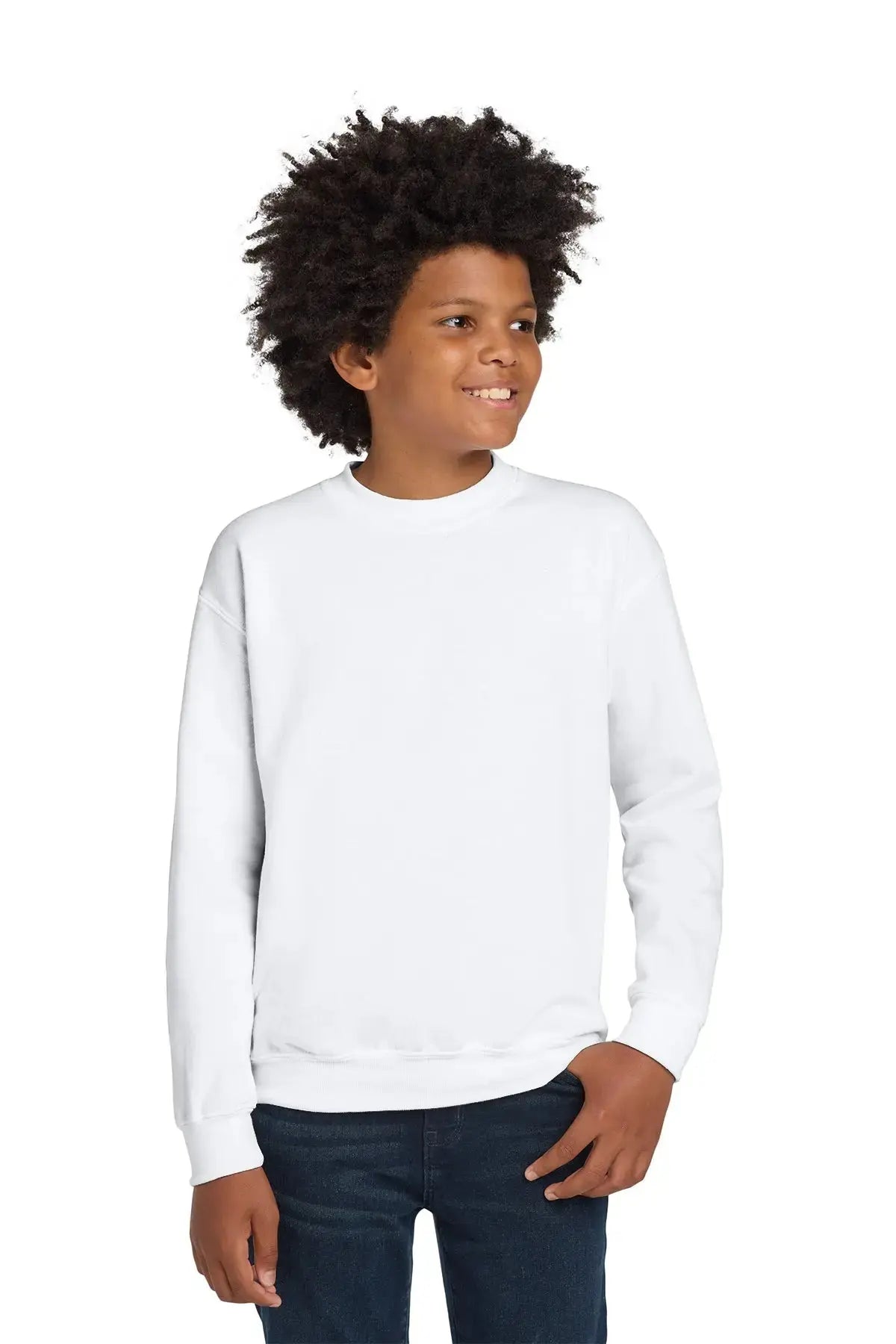 Gildan® Youth Heavy Blend™ Crewneck Sweatshirt #18000B Game Over Merch