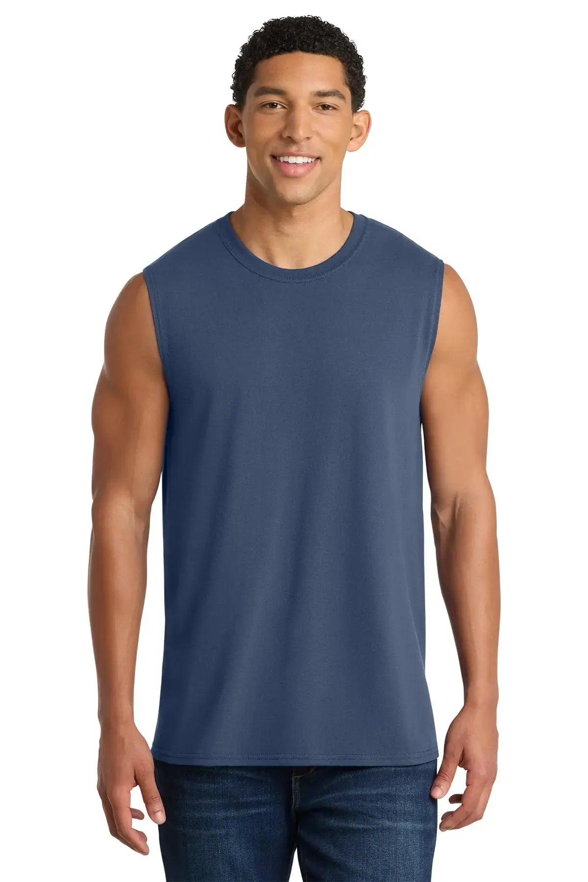 Port & Co™ Core Cotton Sleeveless Tee #PC54SL Game Over Merch