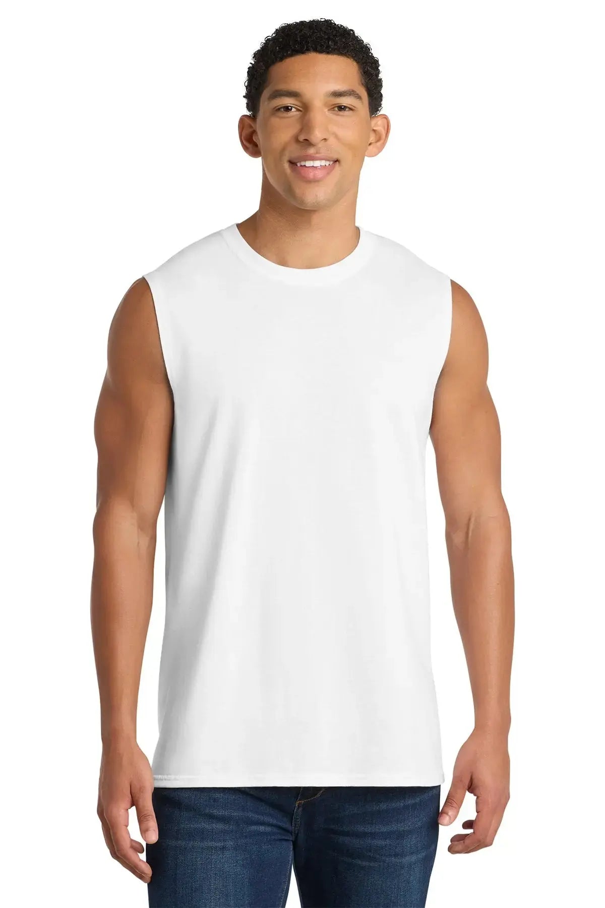 Port & Co™ Core Cotton Sleeveless Tee #PC54SL Game Over Merch
