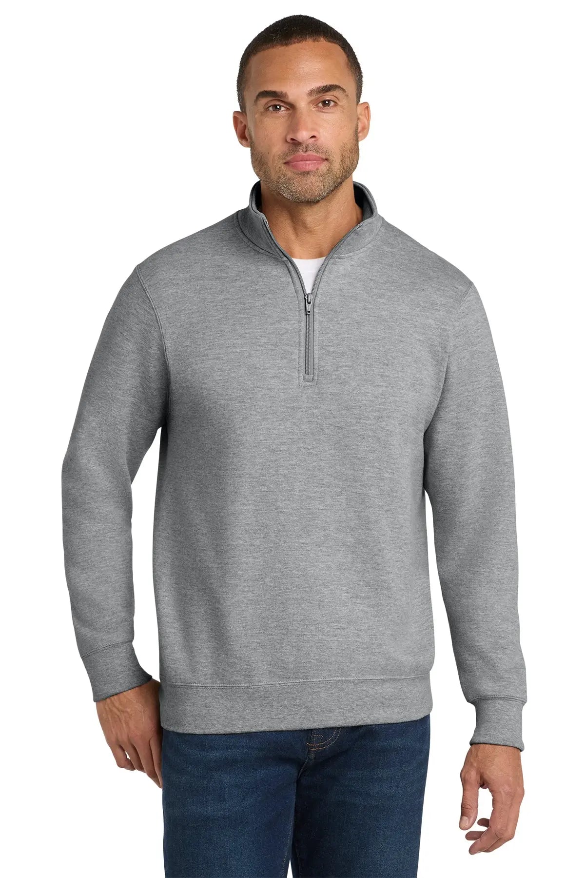 Port & Co™ Fan Favorite™ Fleece 1/4-Zip Pullover Sweatshirt #PC850Q Game Over Merch