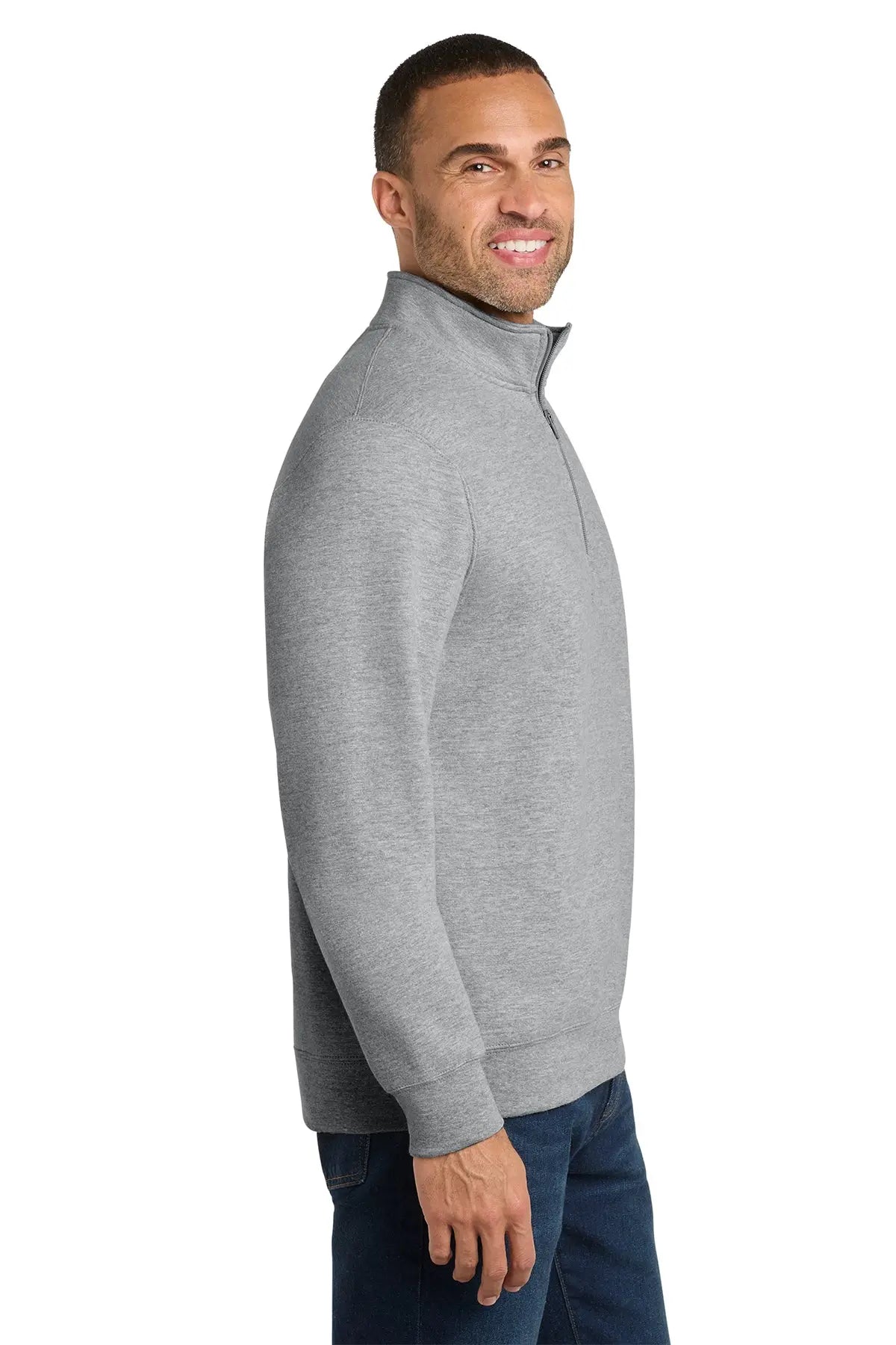 Port & Co™ Fan Favorite™ Fleece 1/4-Zip Pullover Sweatshirt #PC850Q Game Over Merch
