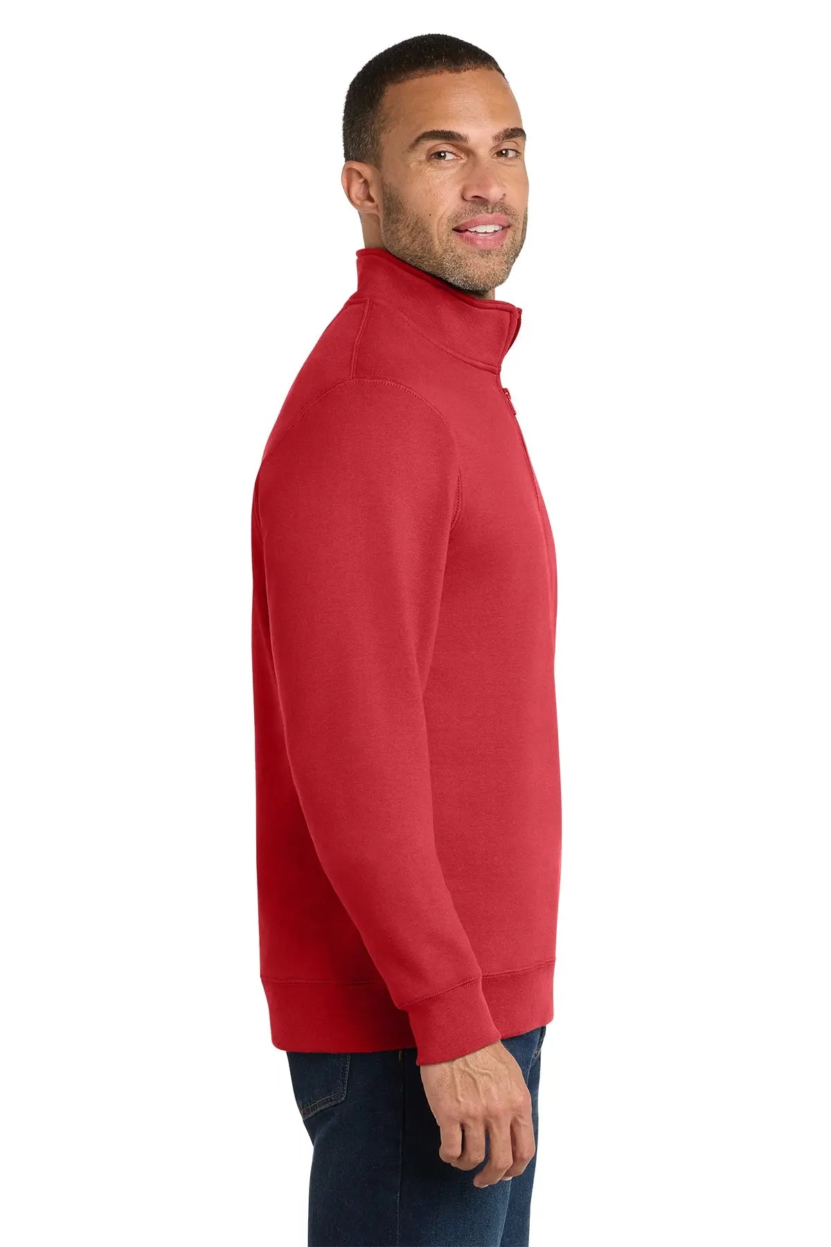 Port & Co™ Fan Favorite™ Fleece 1/4-Zip Pullover Sweatshirt #PC850Q Game Over Merch
