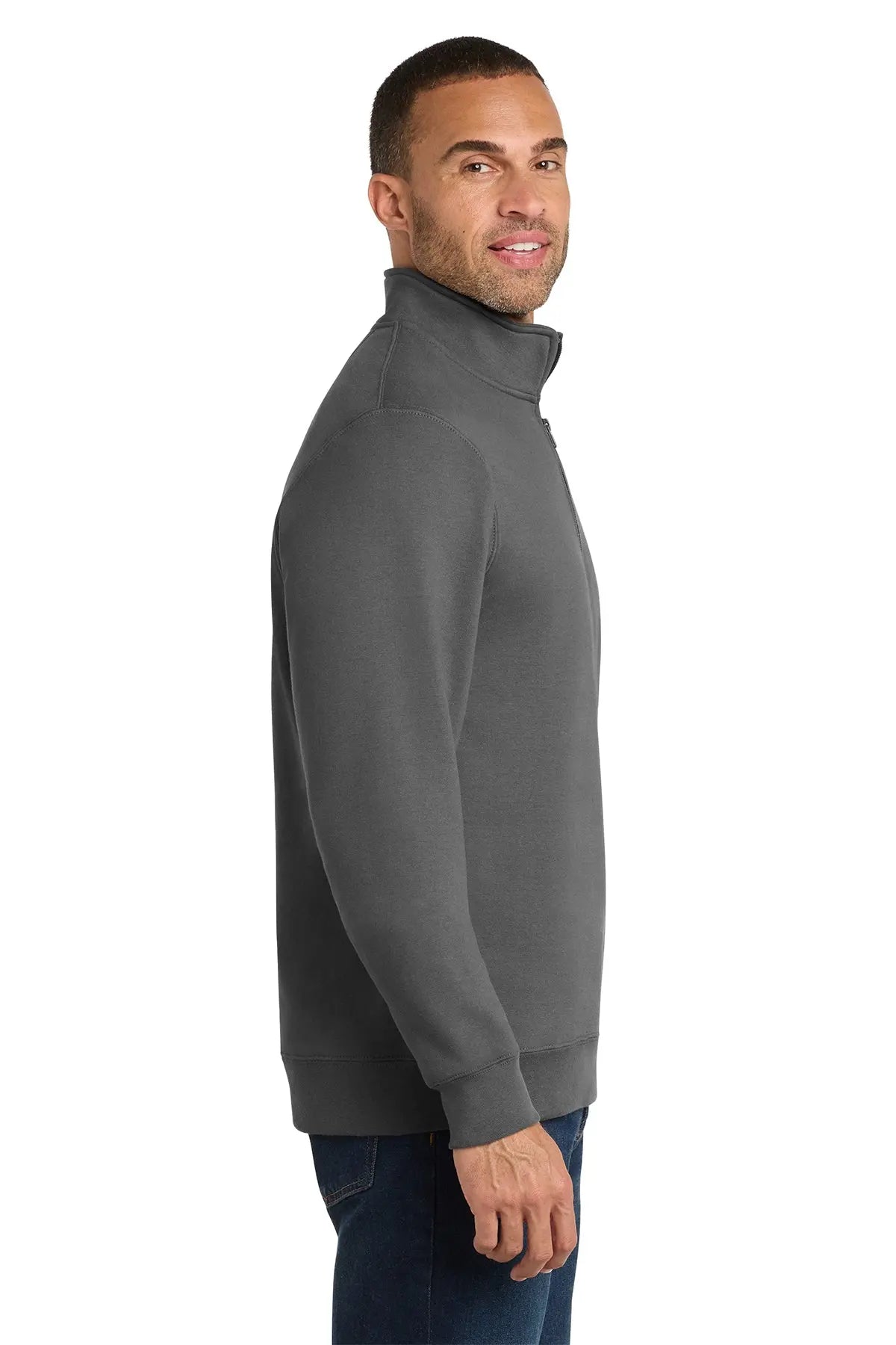 Port & Co™ Fan Favorite™ Fleece 1/4-Zip Pullover Sweatshirt #PC850Q Game Over Merch