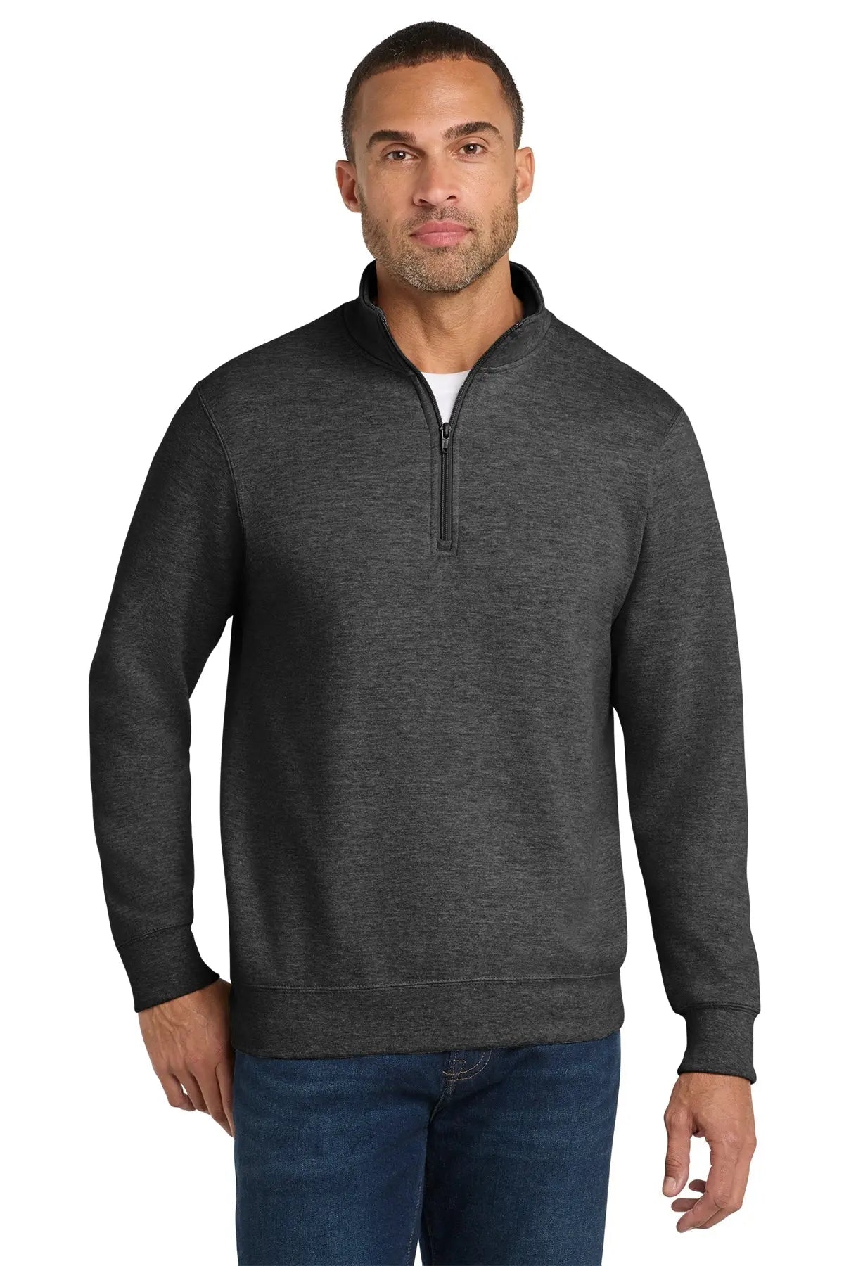 Port & Co™ Fan Favorite™ Fleece 1/4-Zip Pullover Sweatshirt #PC850Q Game Over Merch