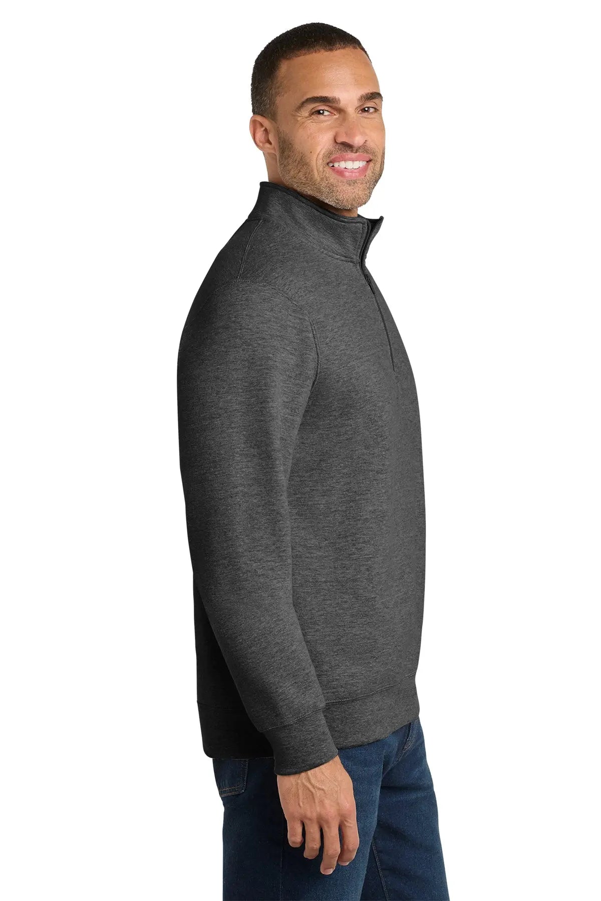 Port & Co™ Fan Favorite™ Fleece 1/4-Zip Pullover Sweatshirt #PC850Q Game Over Merch