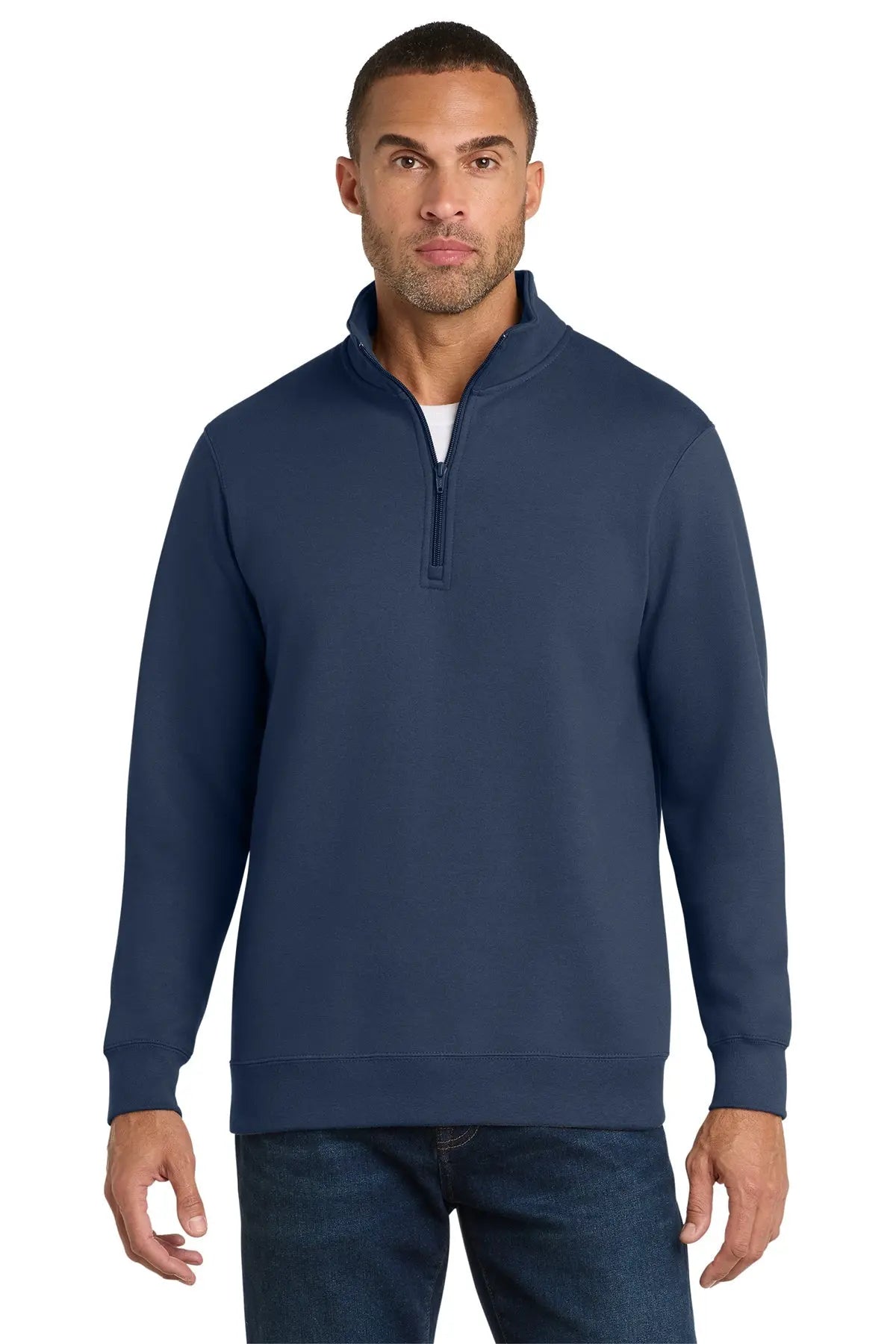 Port & Co™ Fan Favorite™ Fleece 1/4-Zip Pullover Sweatshirt #PC850Q Game Over Merch