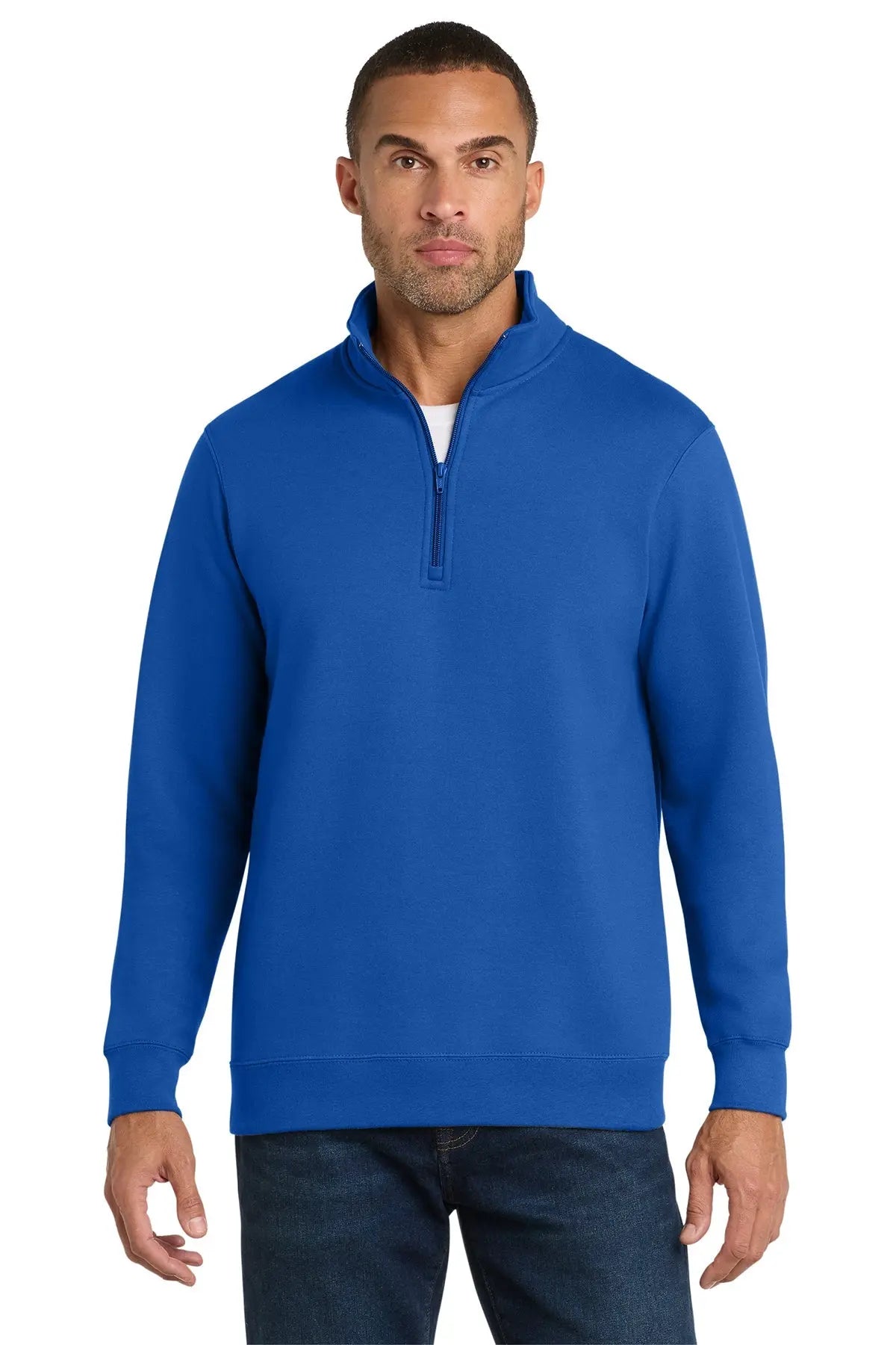 Port & Co™ Fan Favorite™ Fleece 1/4-Zip Pullover Sweatshirt #PC850Q Game Over Merch