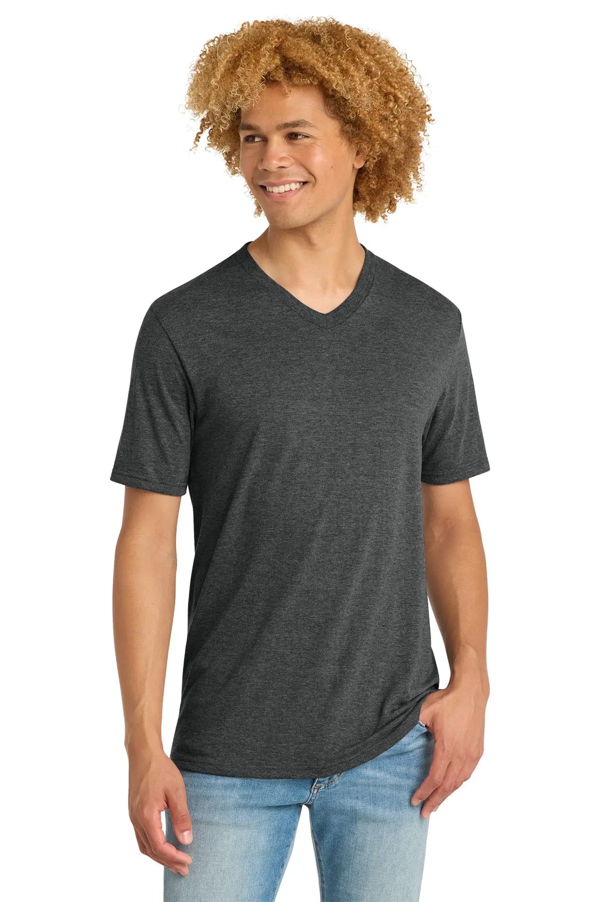 District® Perfect Tri® V-Neck Tee #DT1350