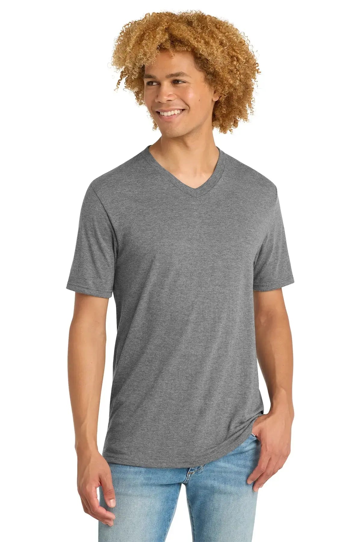 District® Perfect Tri® V-Neck Tee #DT1350 Game Over Merch