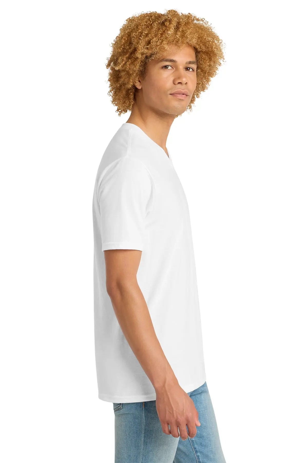 District® Perfect Tri® V-Neck Tee #DT1350