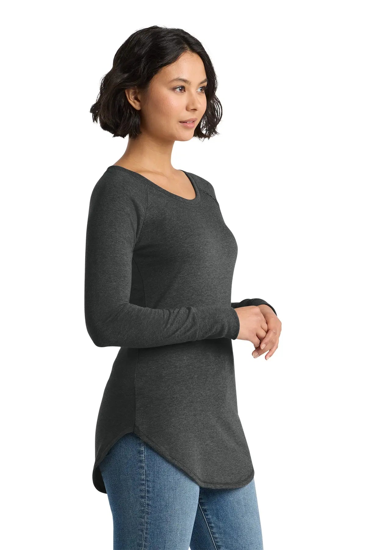 District® Women’s Perfect Tri® Long Sleeve Tunic Tee #DT132L Game Over Merch