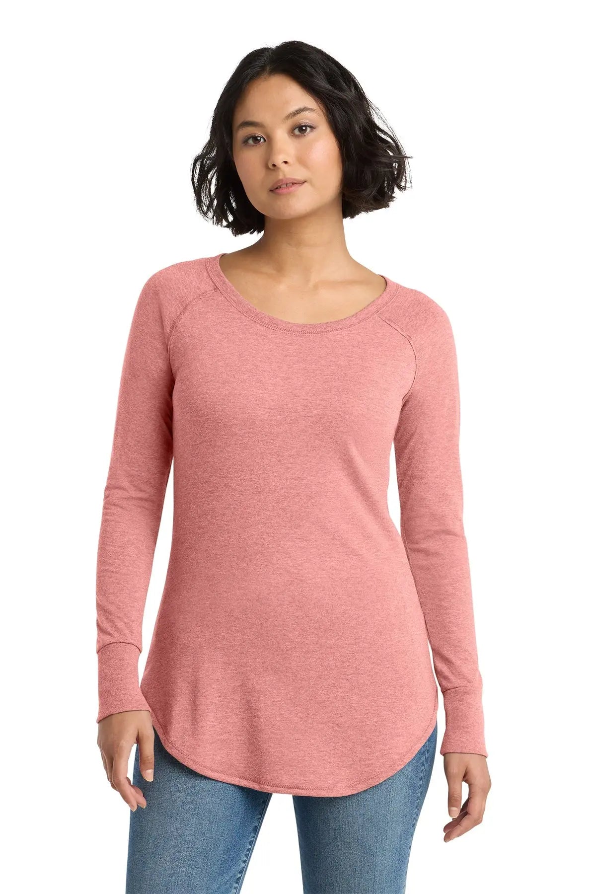 District® Women’s Perfect Tri® Long Sleeve Tunic Tee #DT132L Game Over Merch