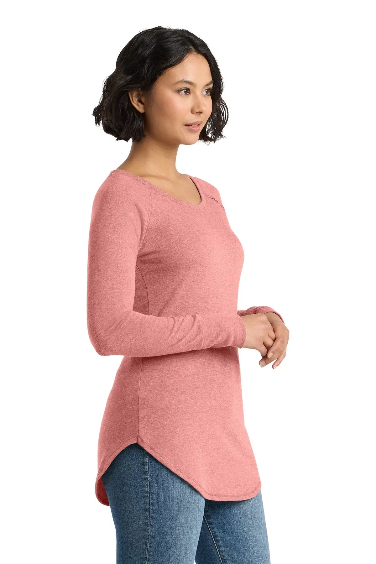 District® Women’s Perfect Tri® Long Sleeve Tunic Tee #DT132L Game Over Merch