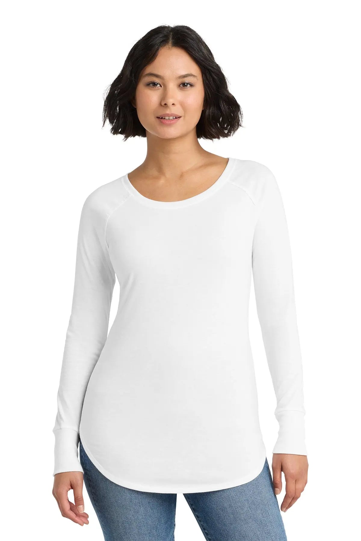 District® Women’s Perfect Tri® Long Sleeve Tunic Tee #DT132L Game Over Merch