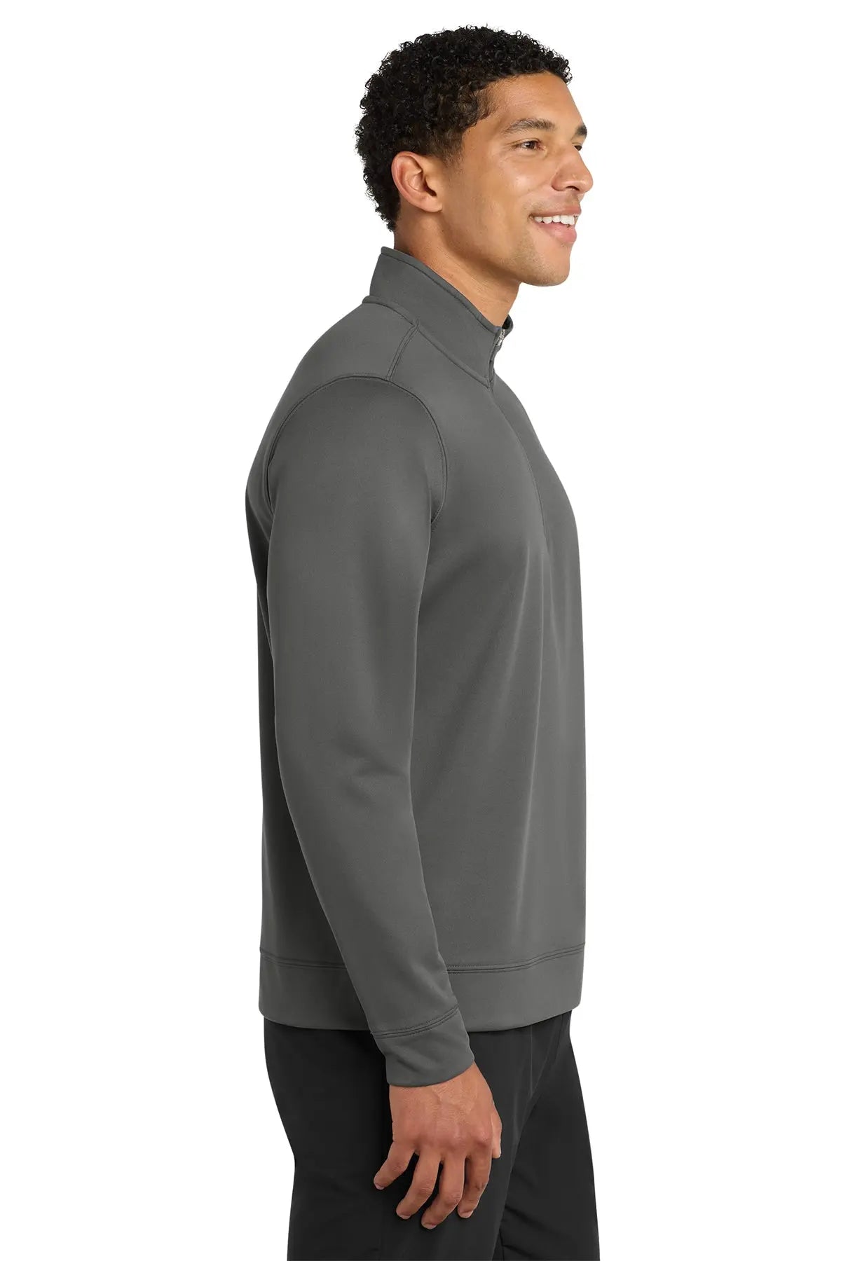 Port & Co™ Performance Fleece 1/4-Zip Pullover Sweatshirt #PC590Q Game Over Merch