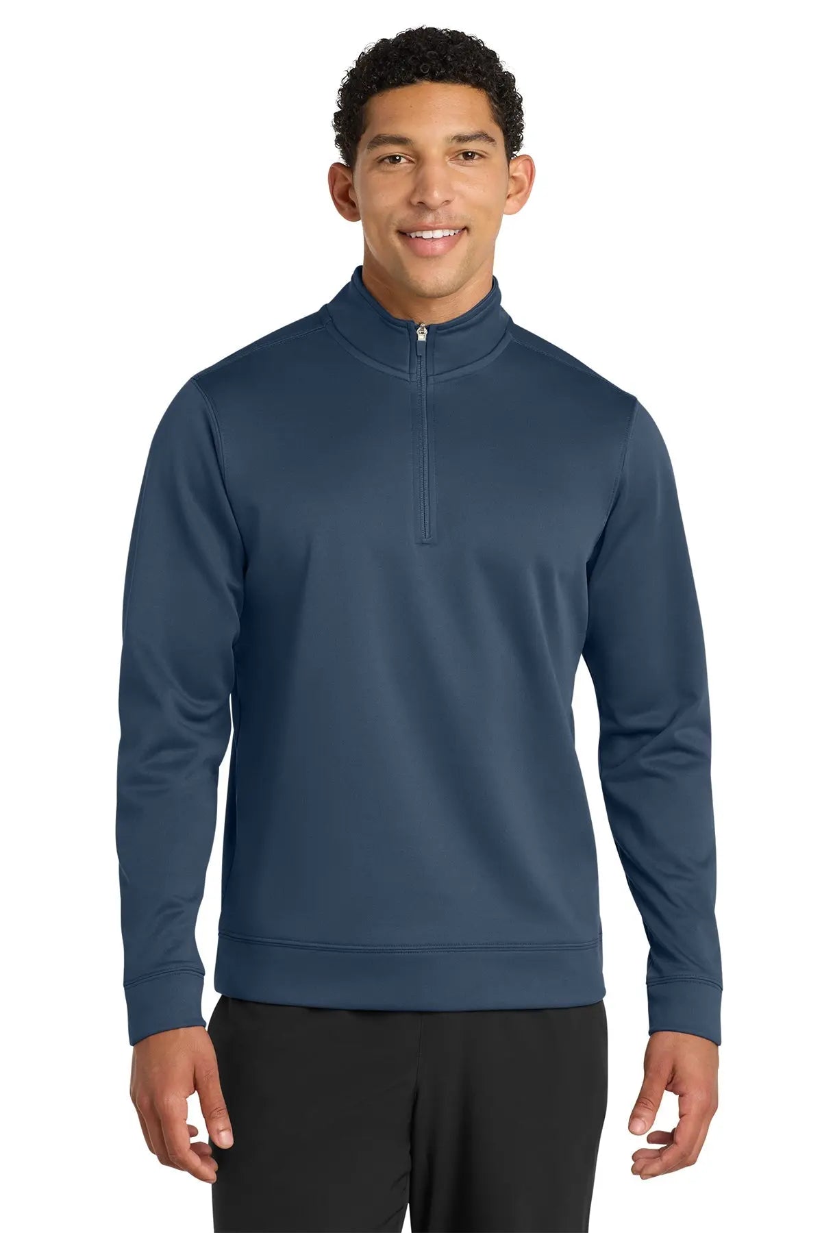 Port & Co™ Performance Fleece 1/4-Zip Pullover Sweatshirt #PC590Q Game Over Merch
