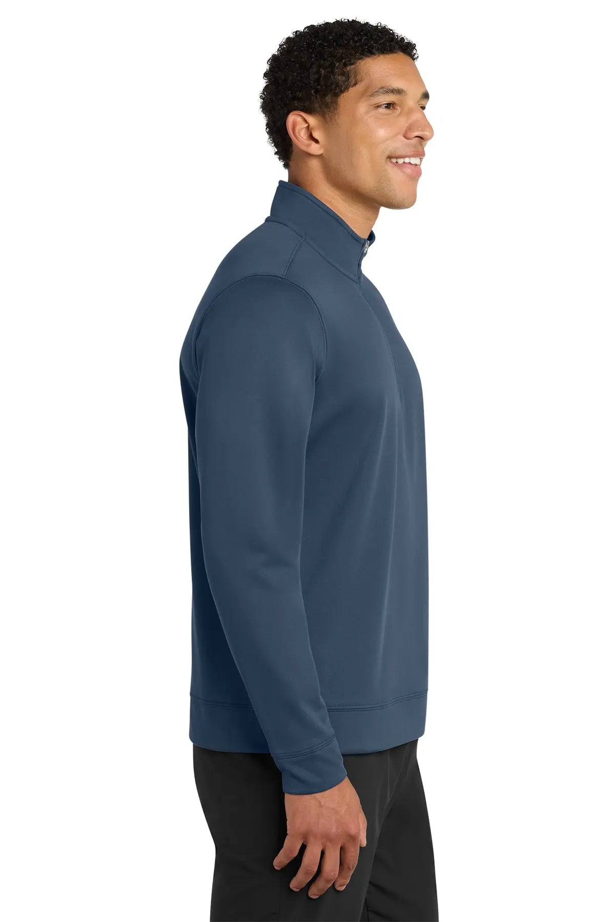 Port & Co™ Performance Fleece 1/4-Zip Pullover Sweatshirt #PC590Q Game Over Merch
