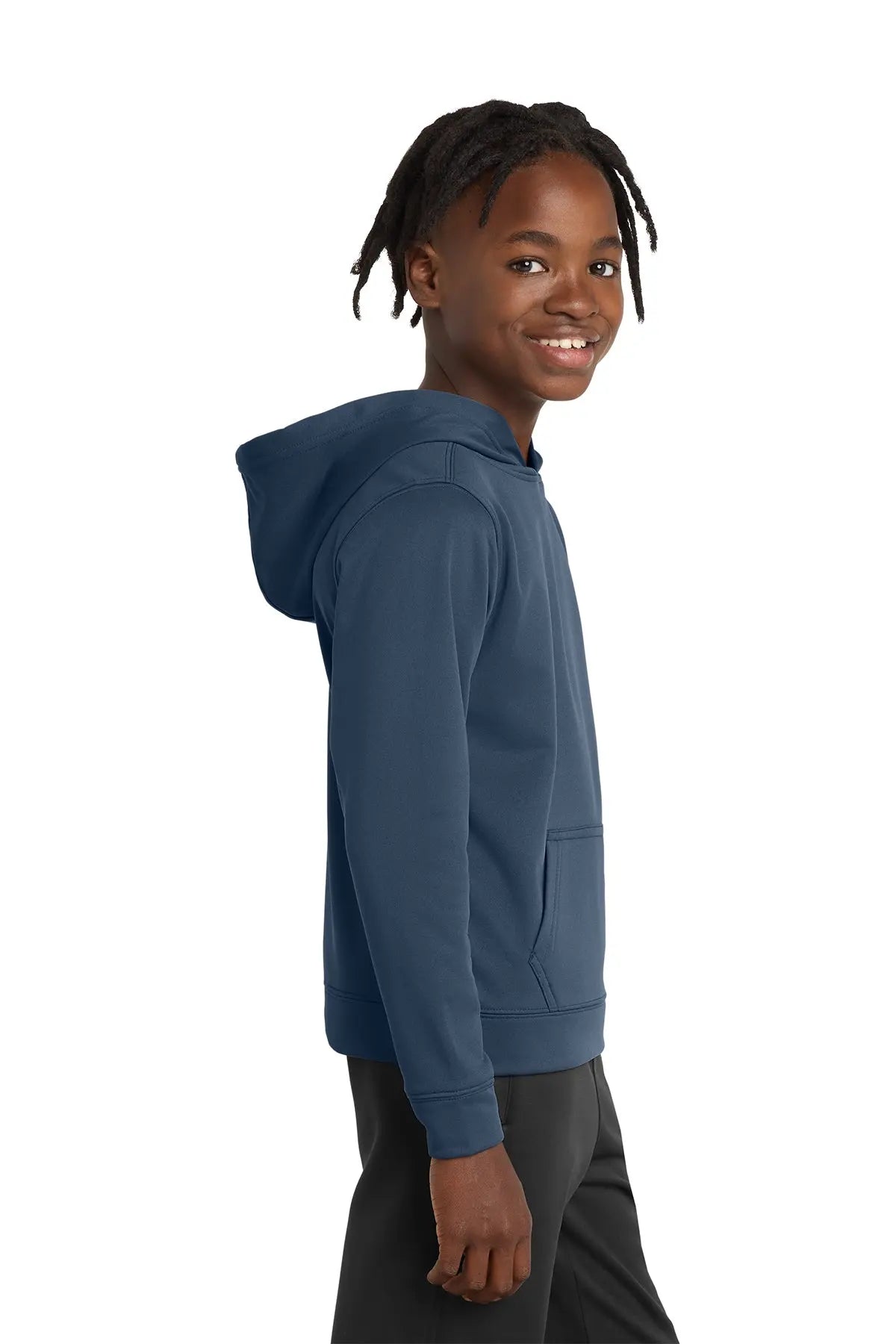 Port & Co™ Youth Performance Fleece Pullover Hooded Sweatshirt #PC590YH