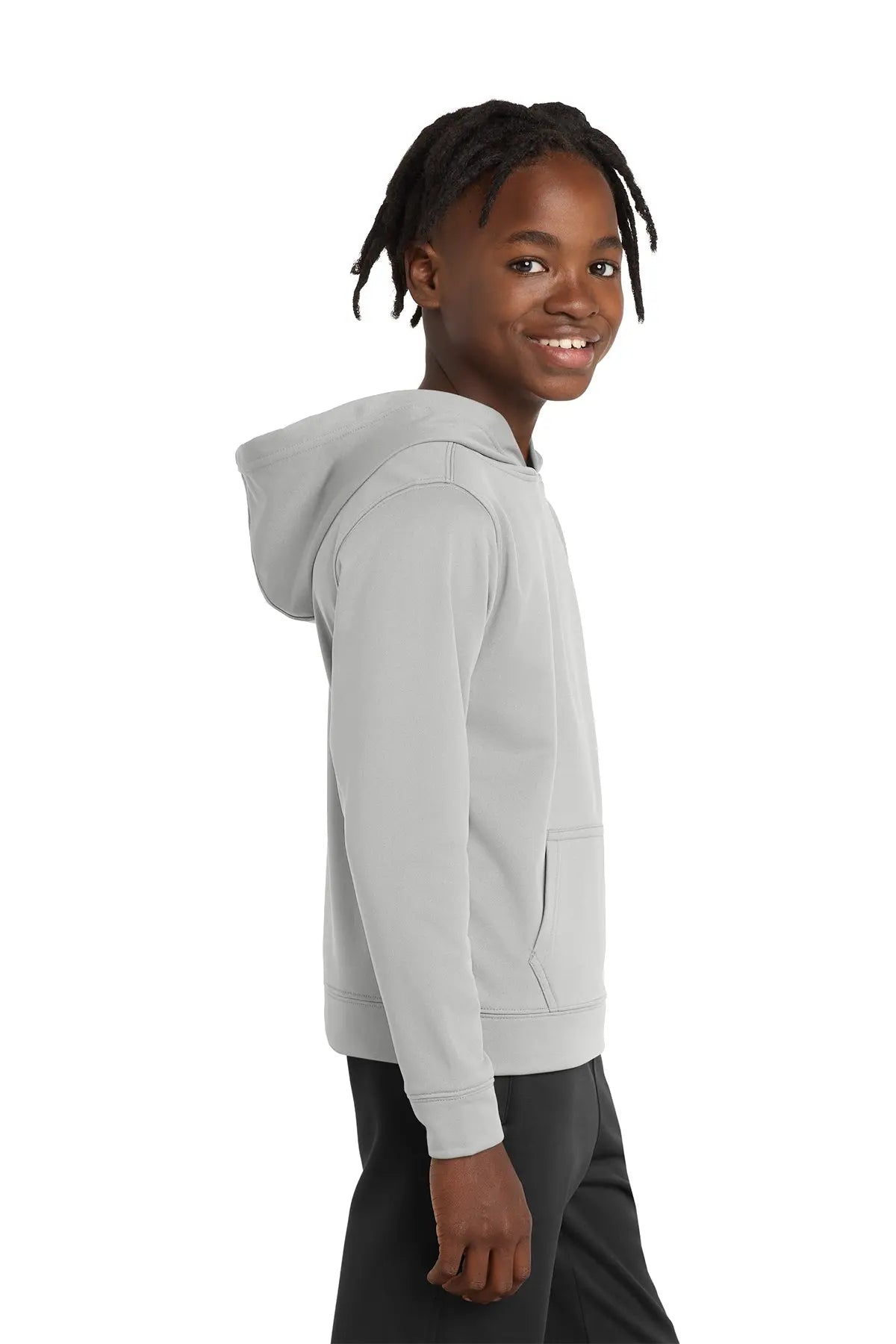 Port & Co™ Youth Performance Fleece Pullover Hooded Sweatshirt #PC590YH