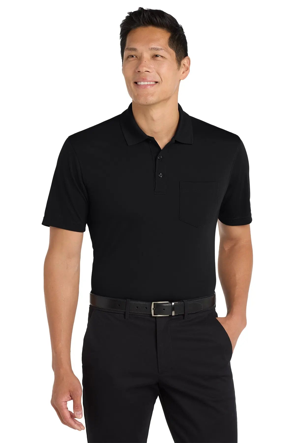 Port Authority® Dry Zone® UV Micro-Mesh Pocket Polo #K110PGame Over Merch