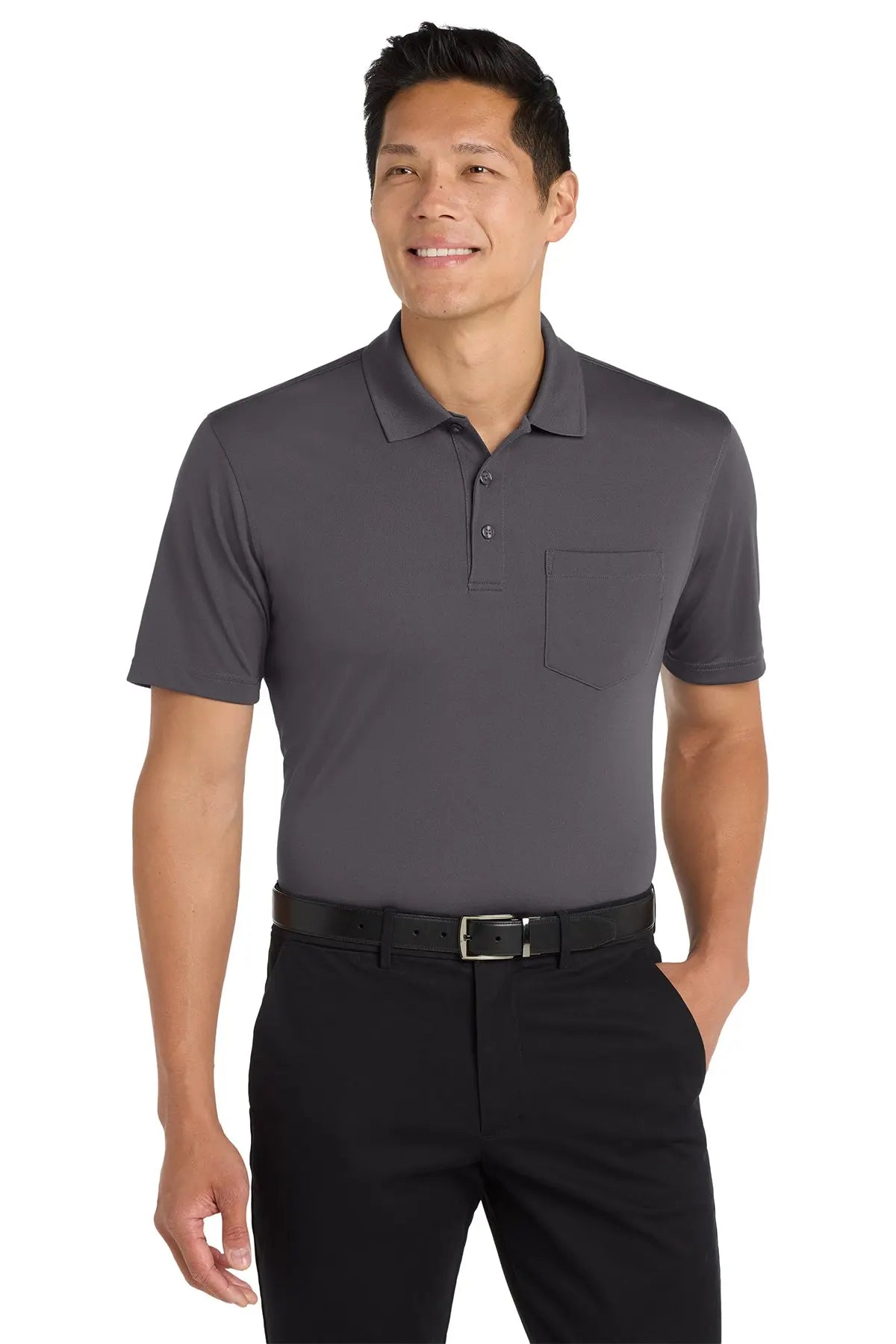 Port Authority® Dry Zone® UV Micro-Mesh Pocket Polo #K110PGame Over Merch