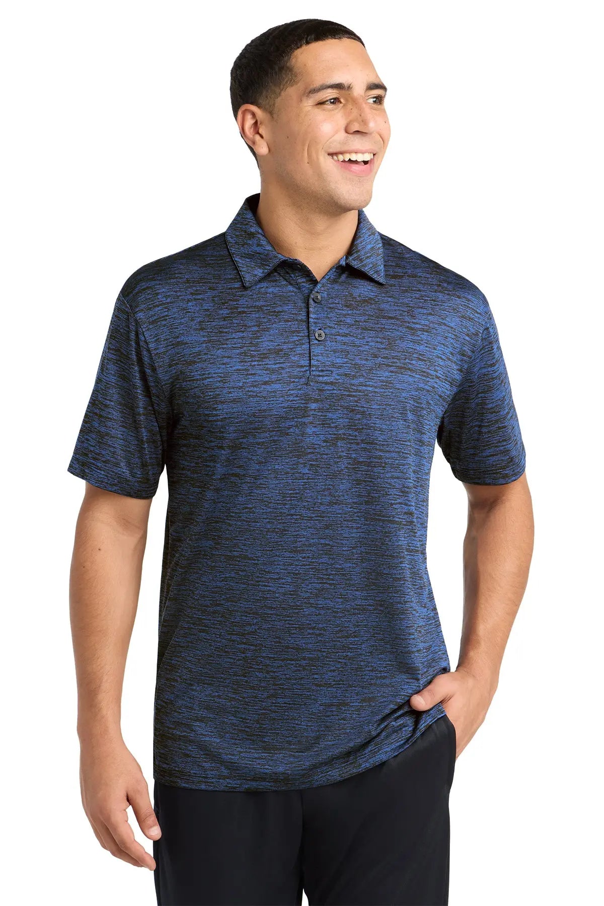 Sport-Tek® PosiCharge® Electric Heather Polo #ST590Game Over Merch