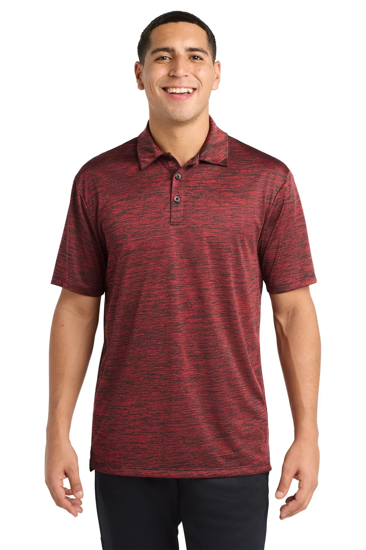 Sport-Tek® PosiCharge® Electric Heather Polo #ST590Game Over Merch