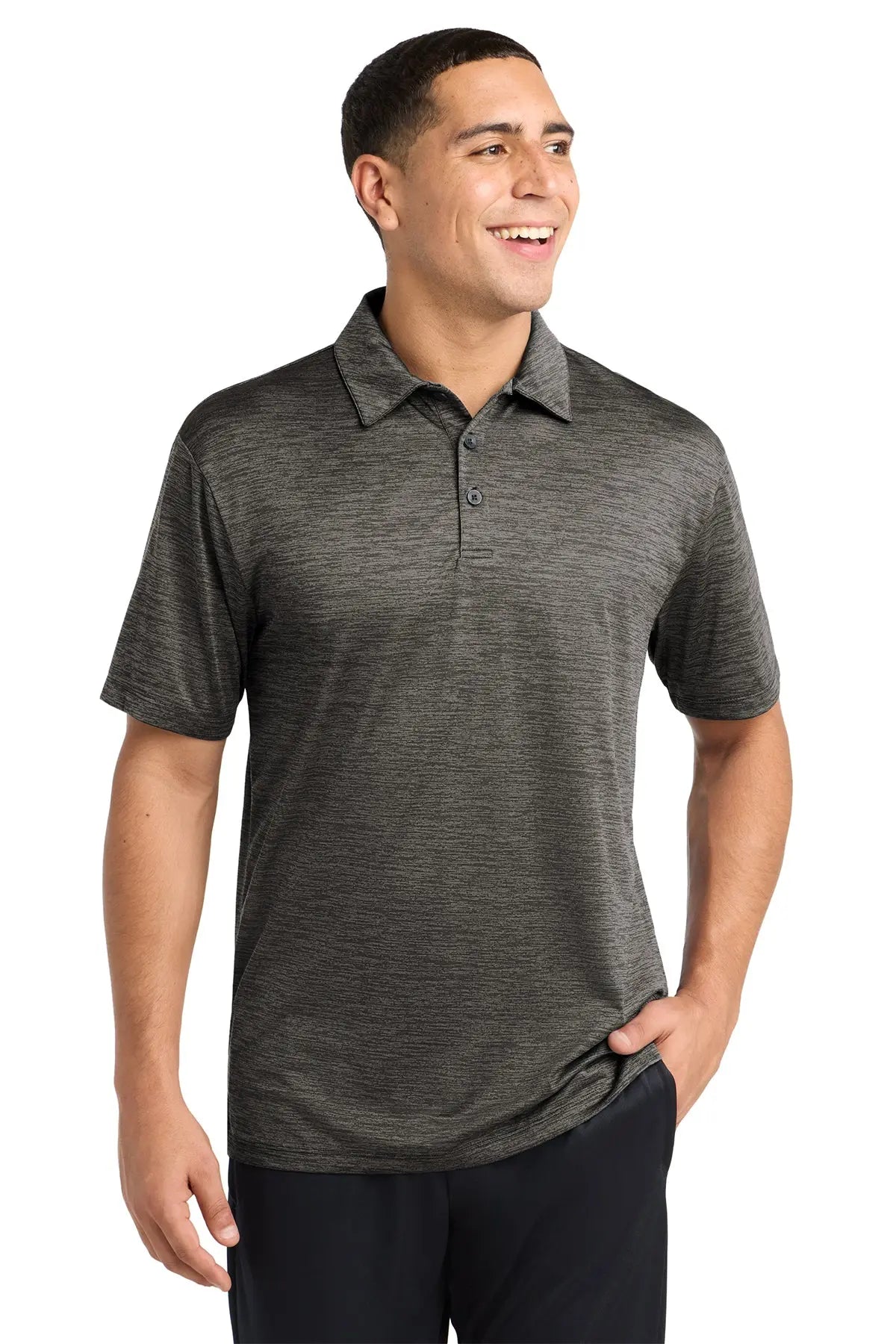 Sport-Tek® PosiCharge® Electric Heather Polo #ST590Game Over Merch