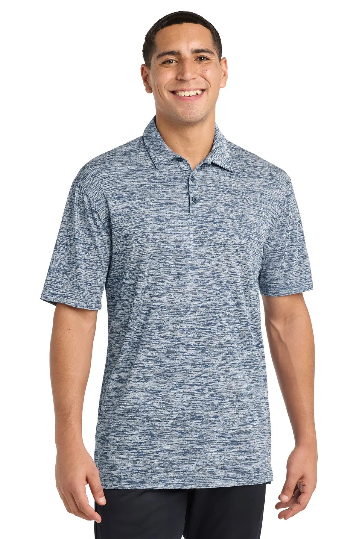 Sport-Tek® PosiCharge® Electric Heather Polo #ST590Game Over Merch
