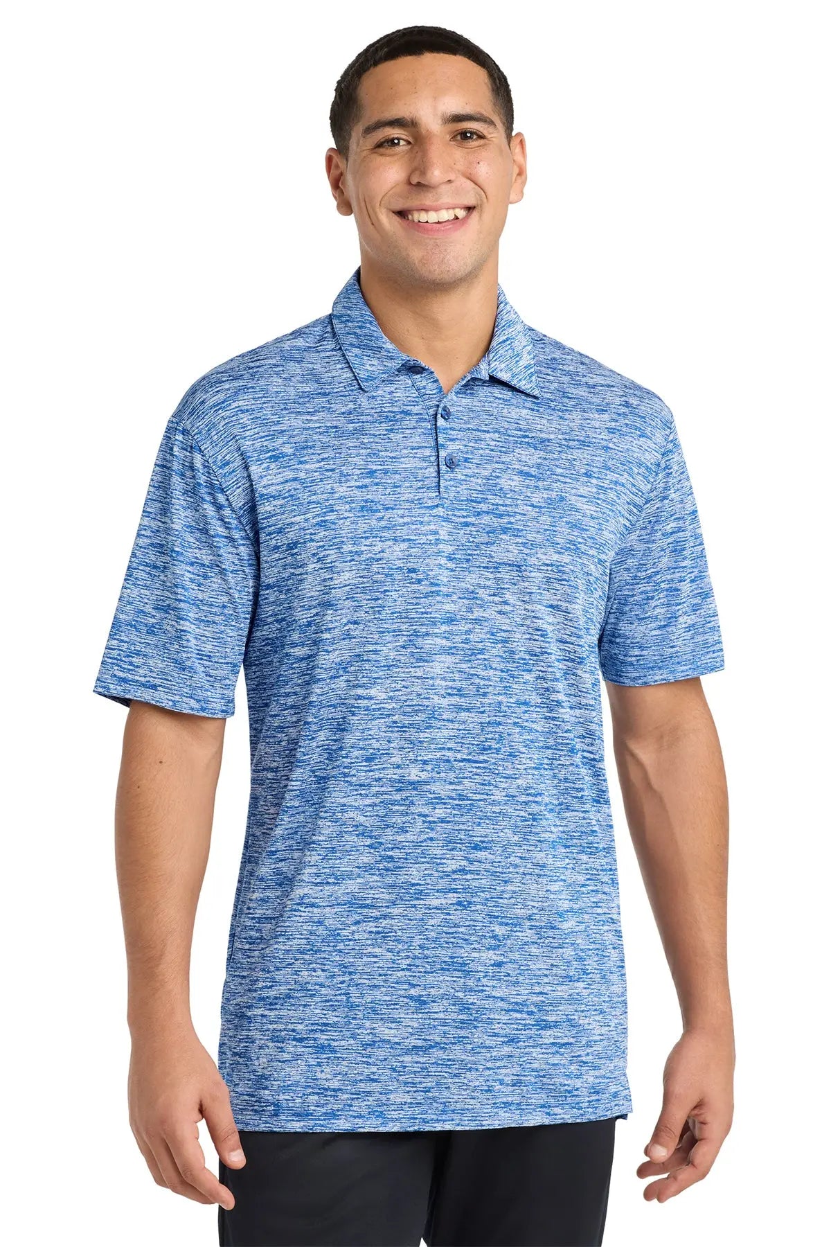Sport-Tek® PosiCharge® Electric Heather Polo #ST590Game Over Merch