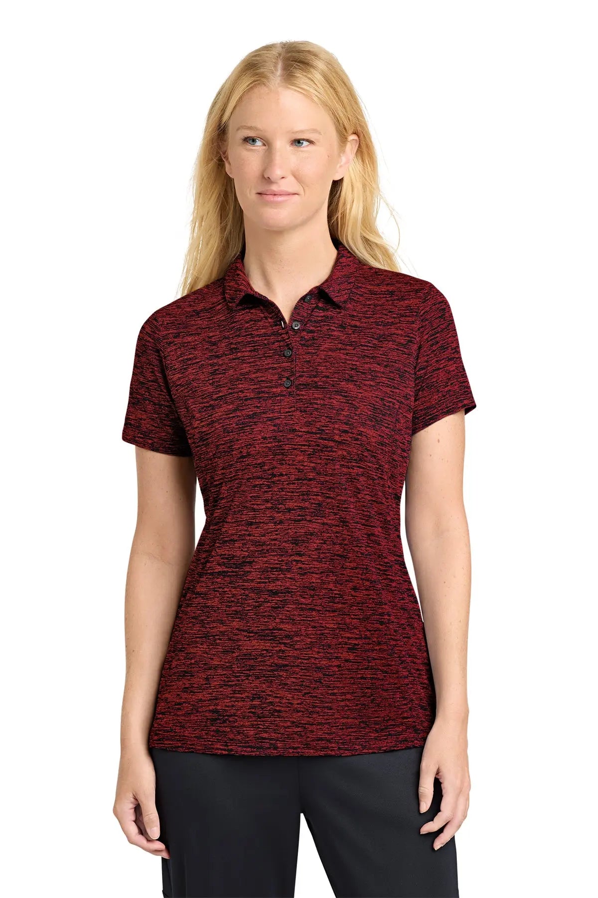 Sport-Tek® Women's PosiCharge® Electric Heather Polo #LST590Game Over Merch