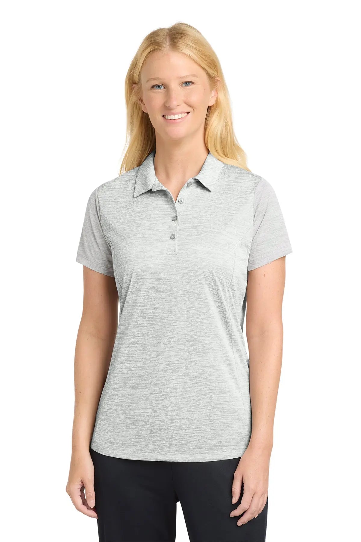 Sport-Tek® Women's PosiCharge® Electric Heather Polo #LST590Game Over Merch