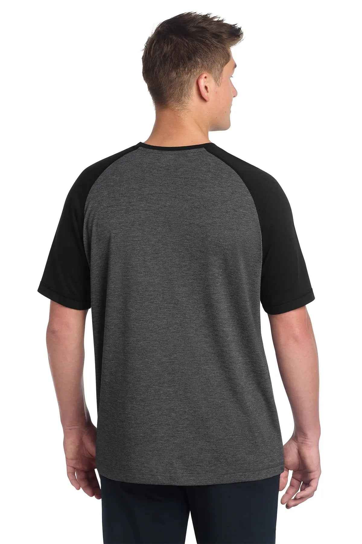 Sport-Tek® PosiCharge® Tri-Blend Wicking Raglan Tee #ST400