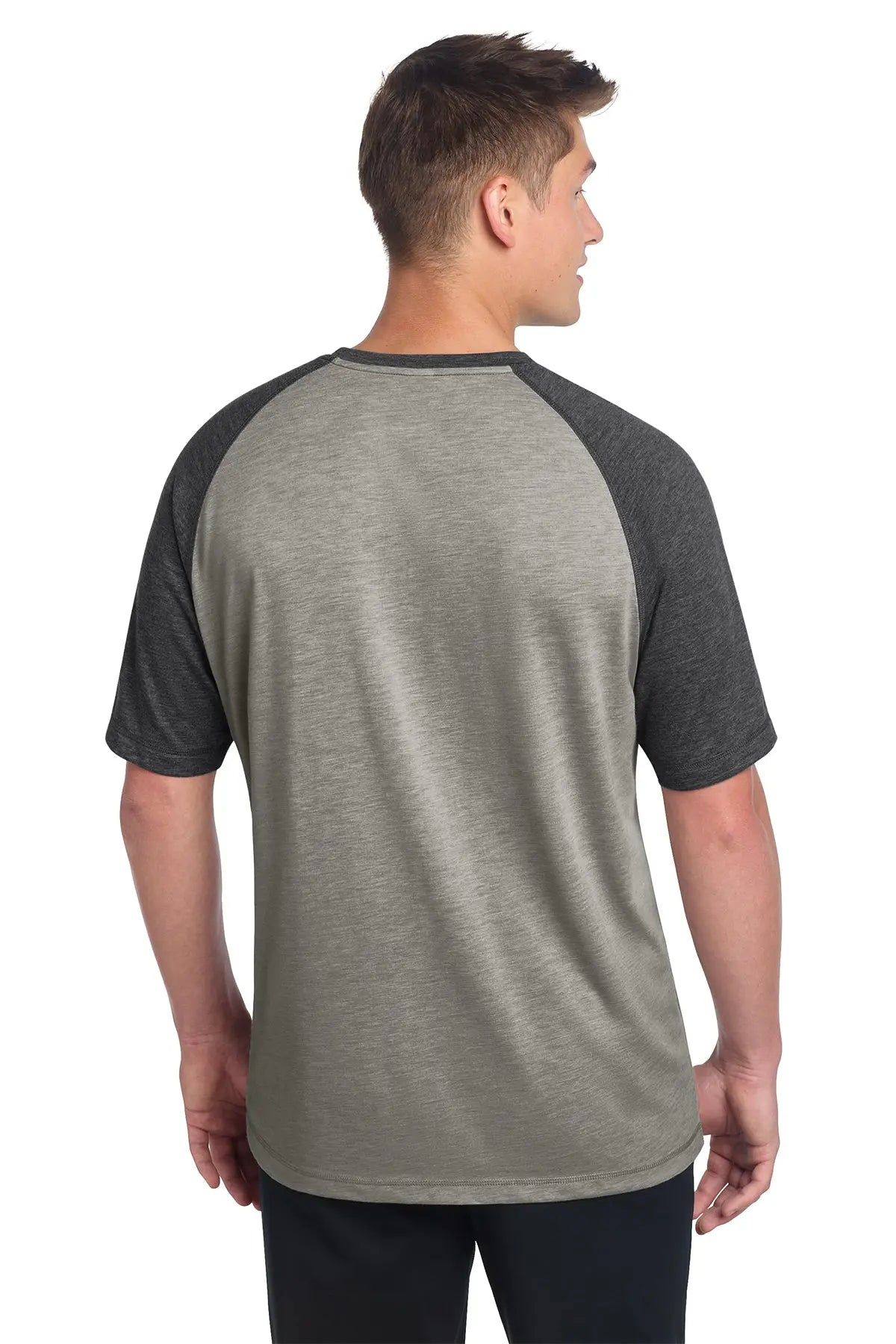 Sport-Tek® PosiCharge® Tri-Blend Wicking Raglan Tee #ST400