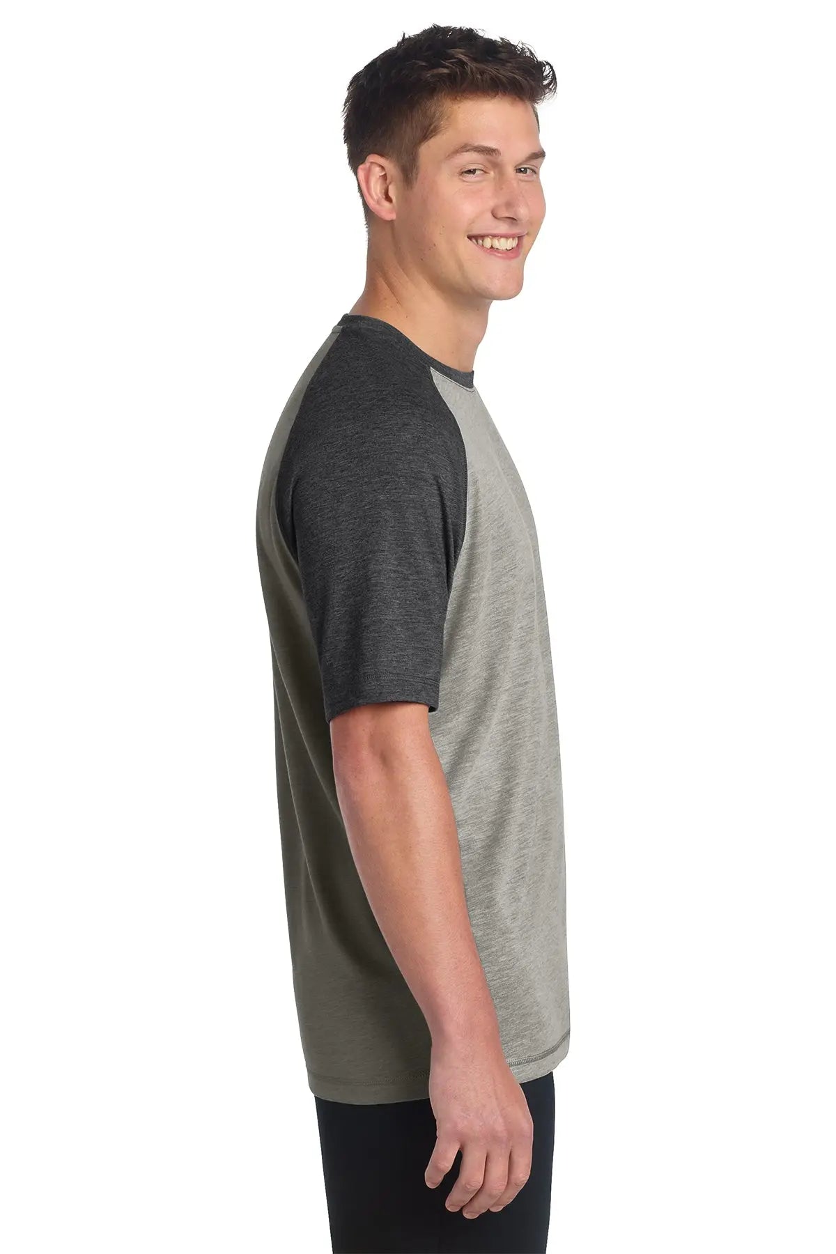 Sport-Tek® PosiCharge® Tri-Blend Wicking Raglan Tee #ST400