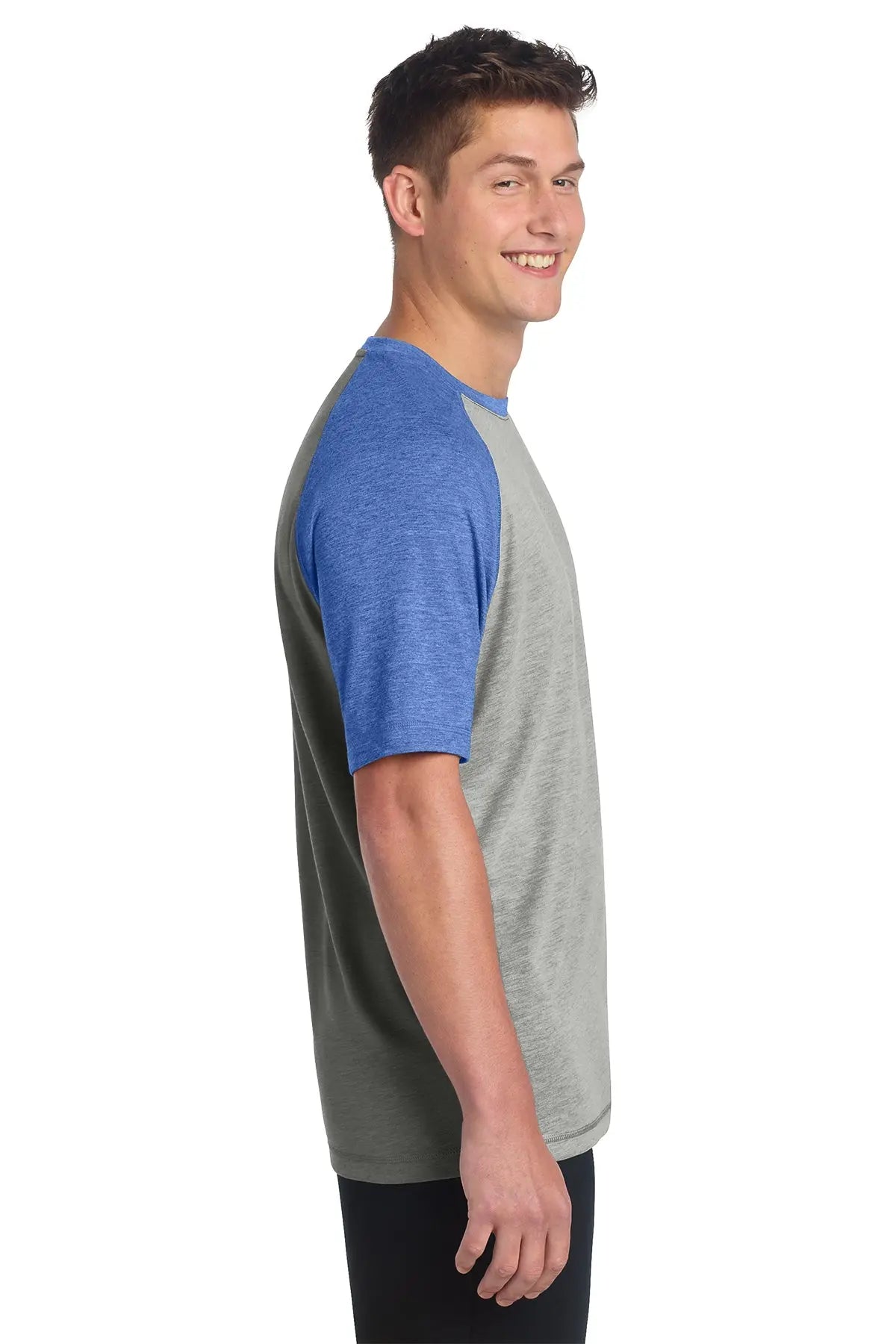 Sport-Tek® PosiCharge® Tri-Blend Wicking Raglan Tee #ST400