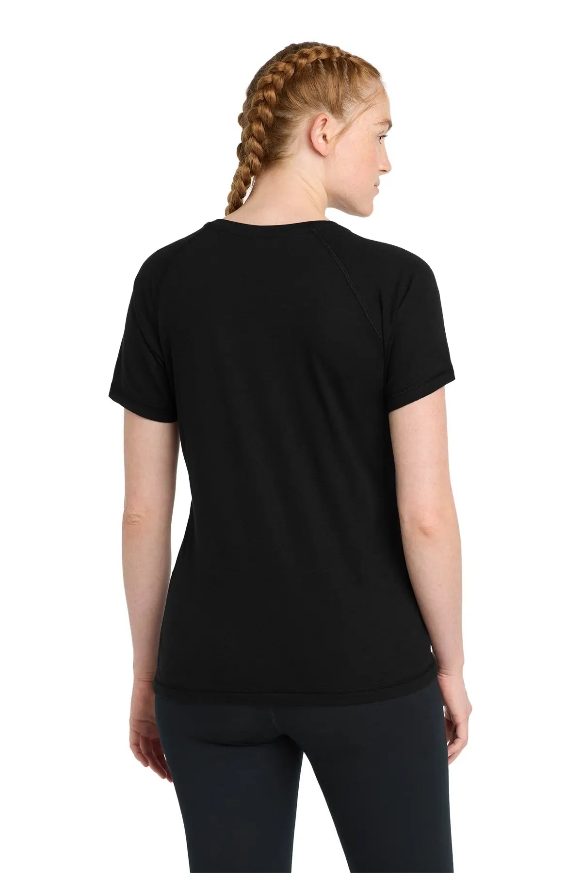 Sport-Tek® Women's PosiCharge® Tri-Blend Wicking Scoop Neck Raglan Tee #LST400