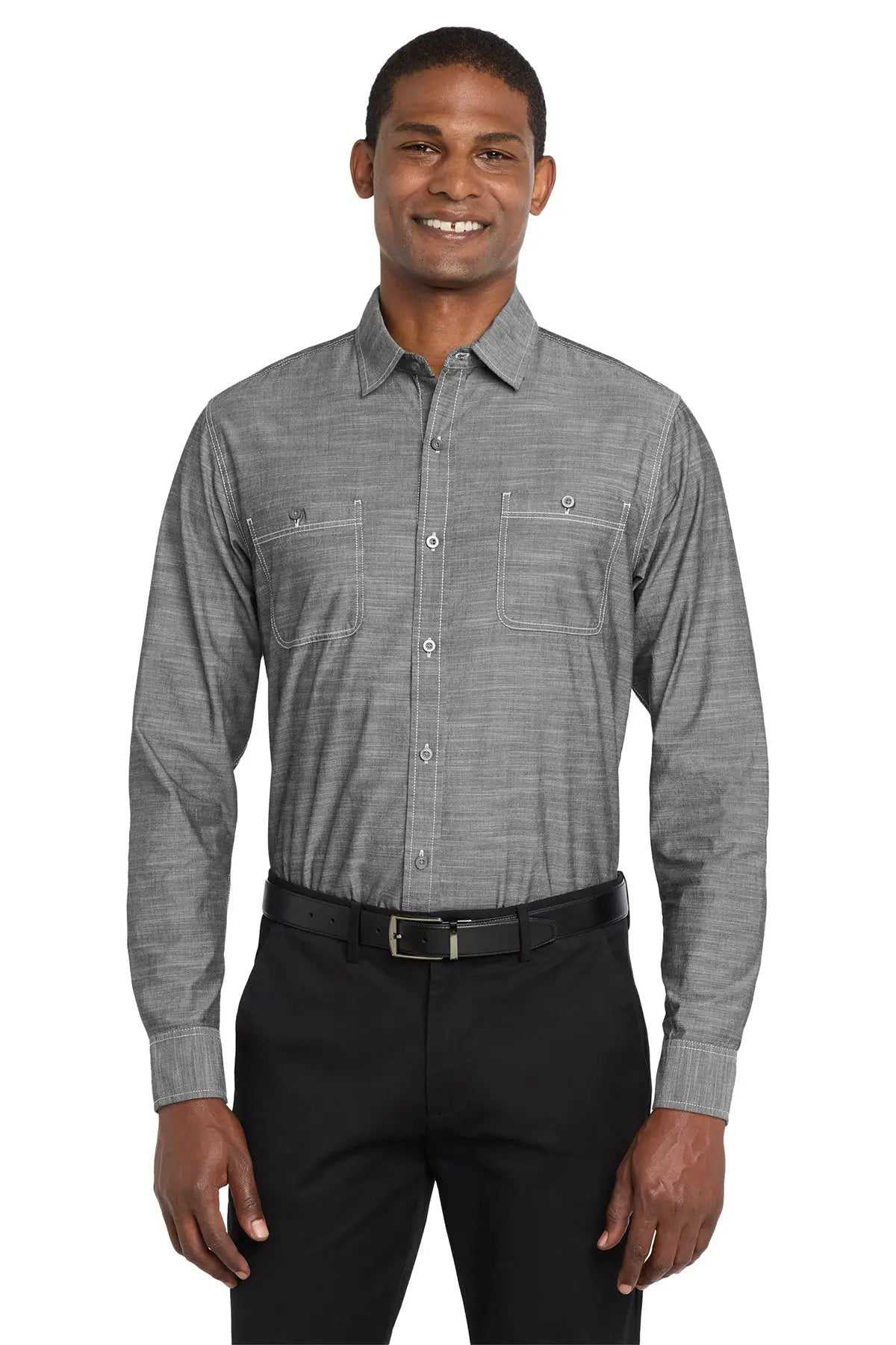Port Authority® Slub Chambray Shirt #W380