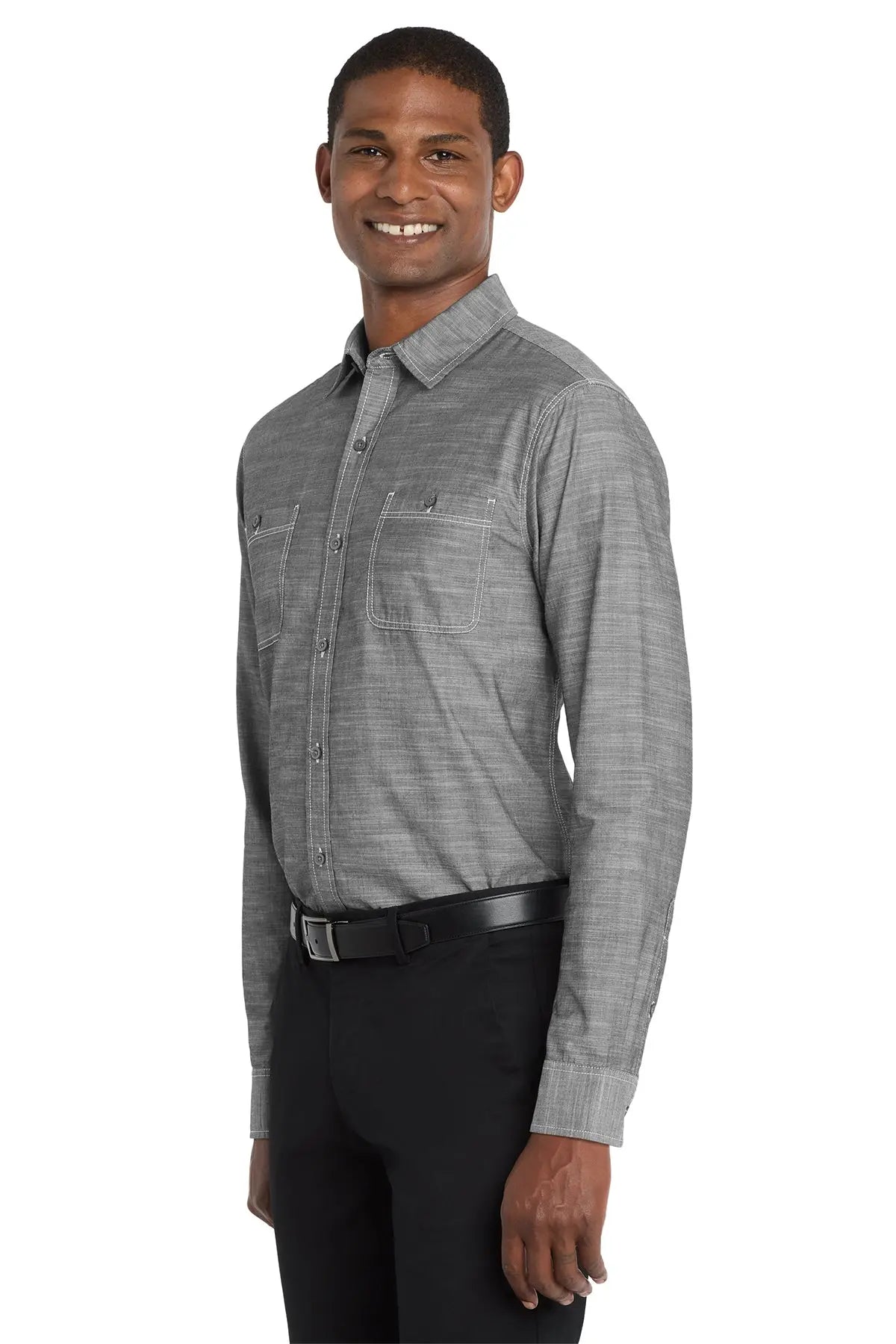 Port Authority® Slub Chambray Shirt #W380