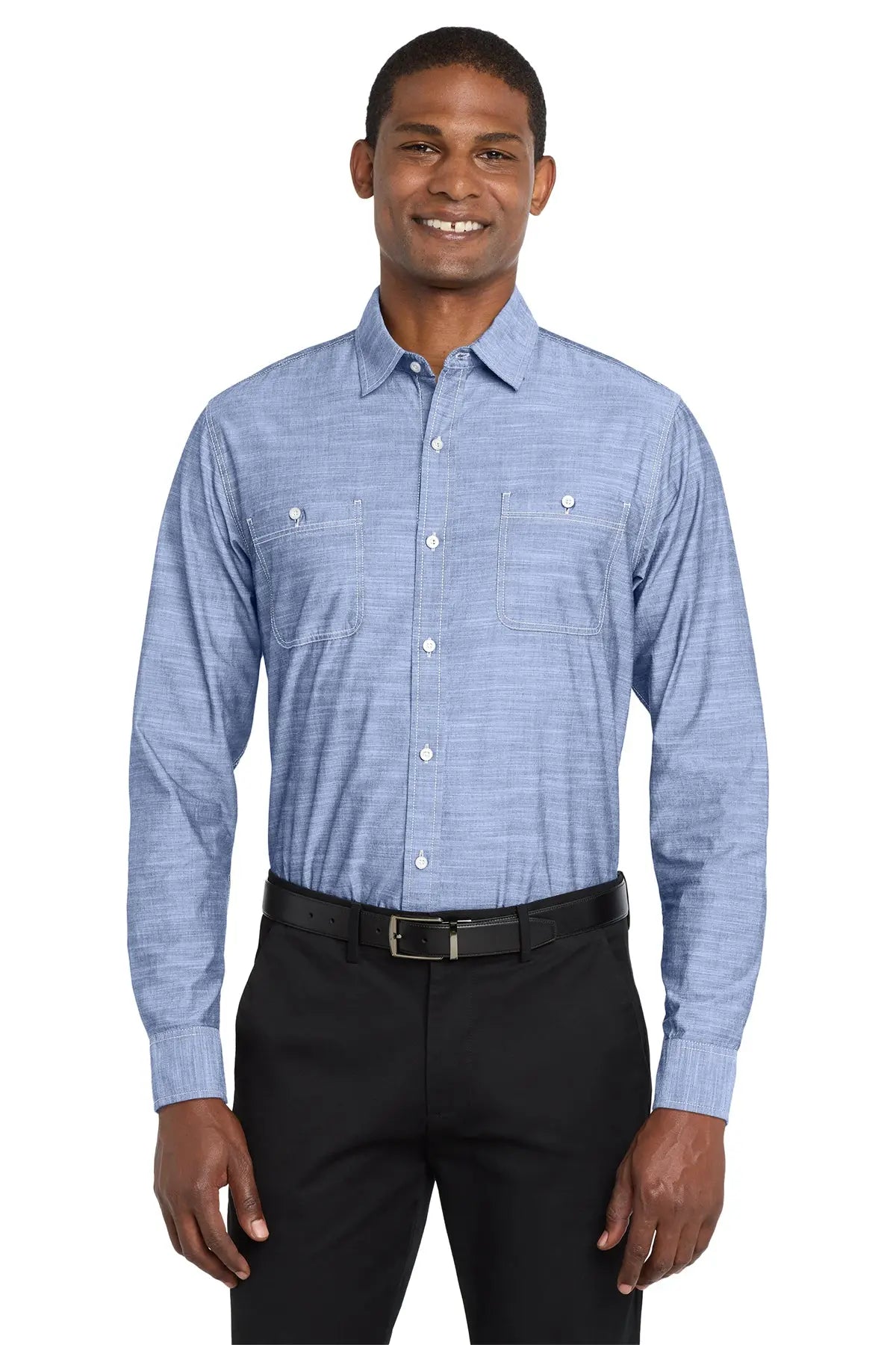 Port Authority® Slub Chambray Shirt #W380