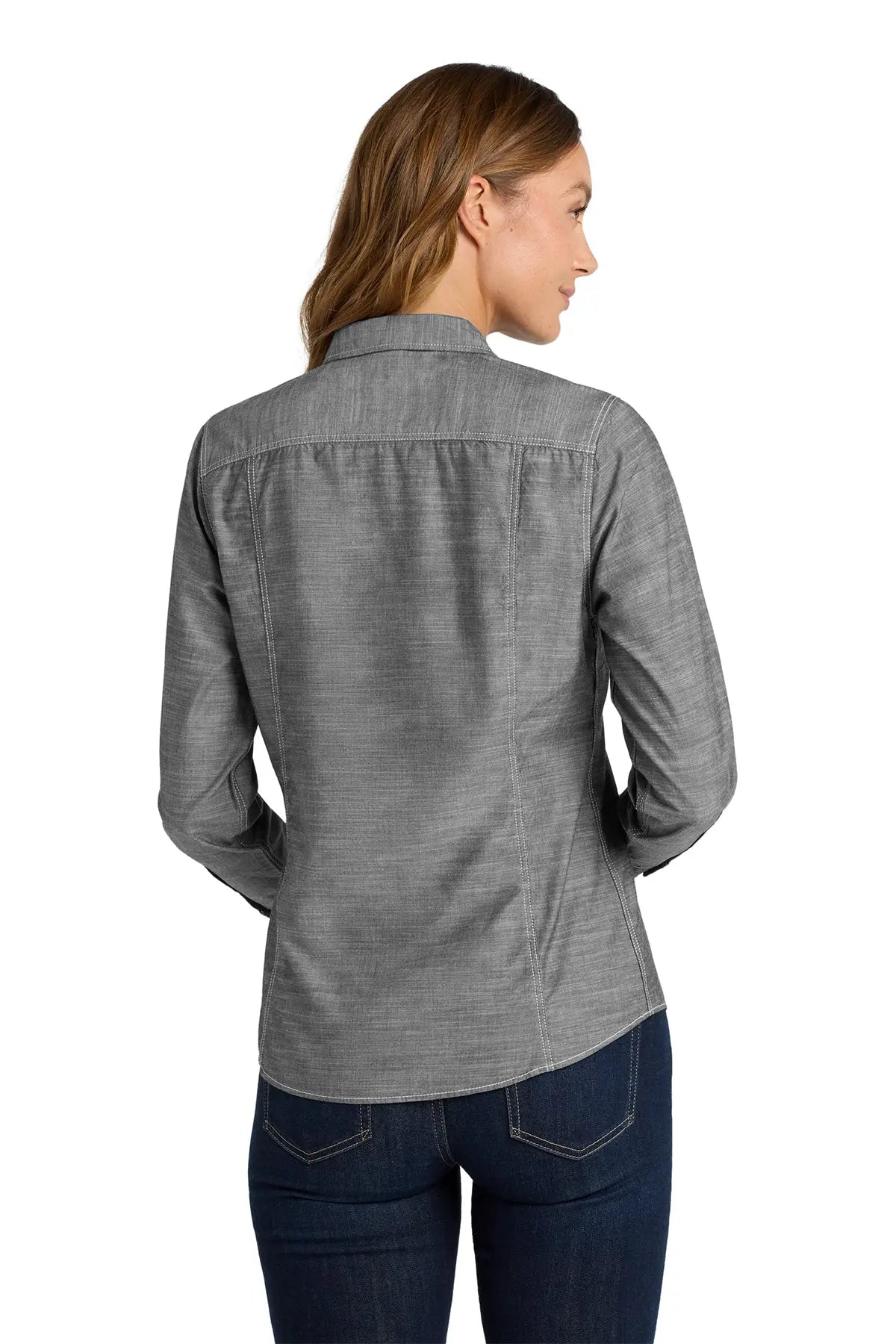 Port Authority® Women's Slub Chambray Shirt #LW380