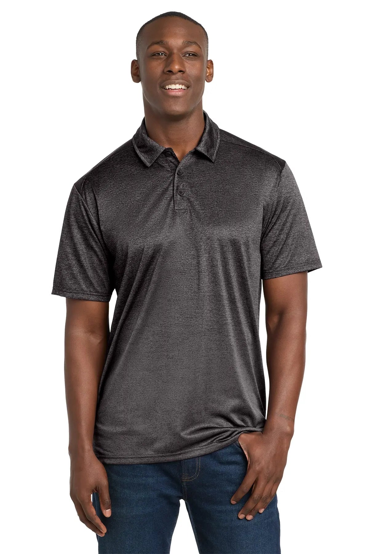 Sport-Tek ® Ombre Heather Polo #ST671Game Over Merch