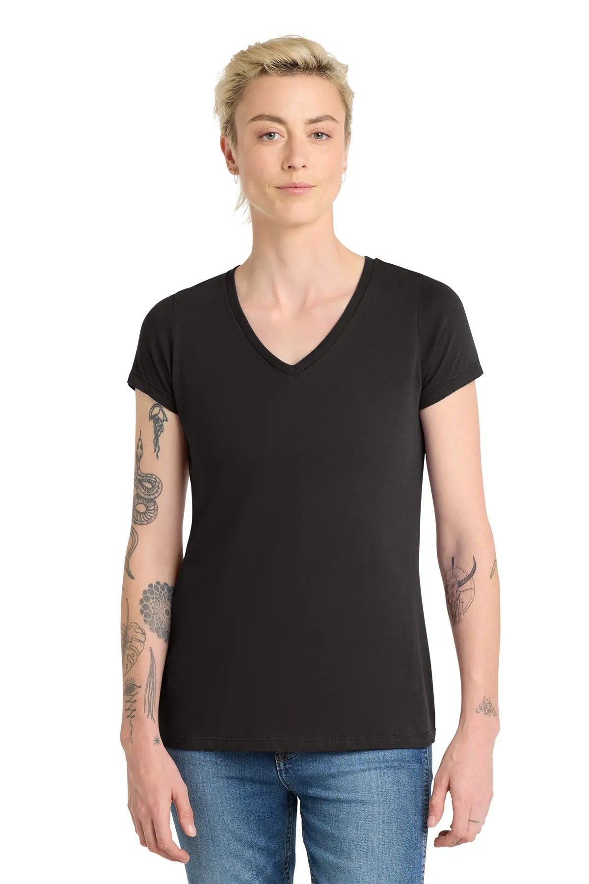 District® Women’s Very Important Tee® V-Neck #DT6503