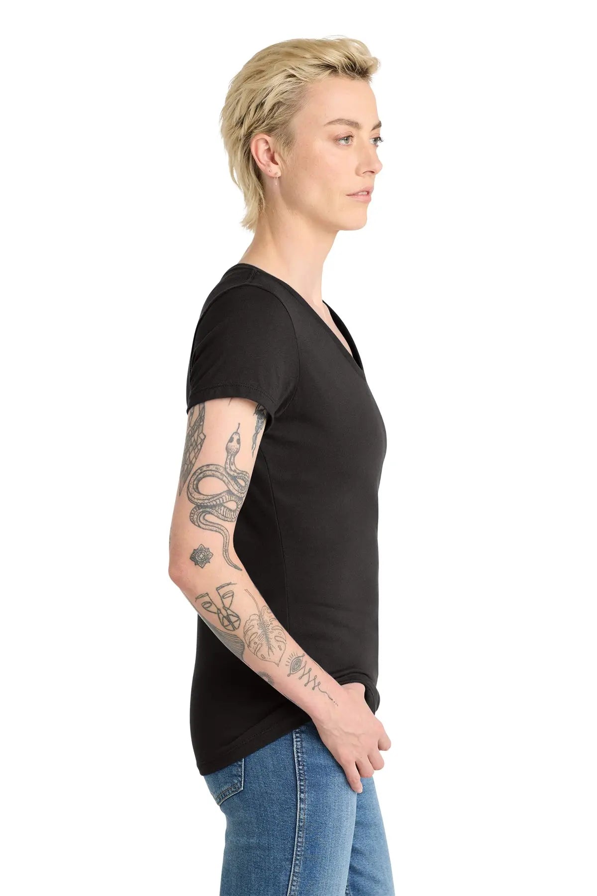 District® Women’s Very Important Tee® V-Neck #DT6503