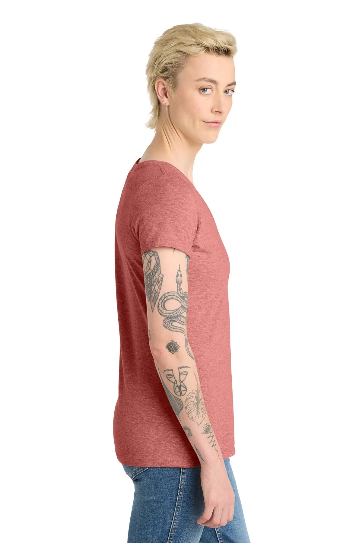 District® Women’s Very Important Tee® V-Neck #DT6503